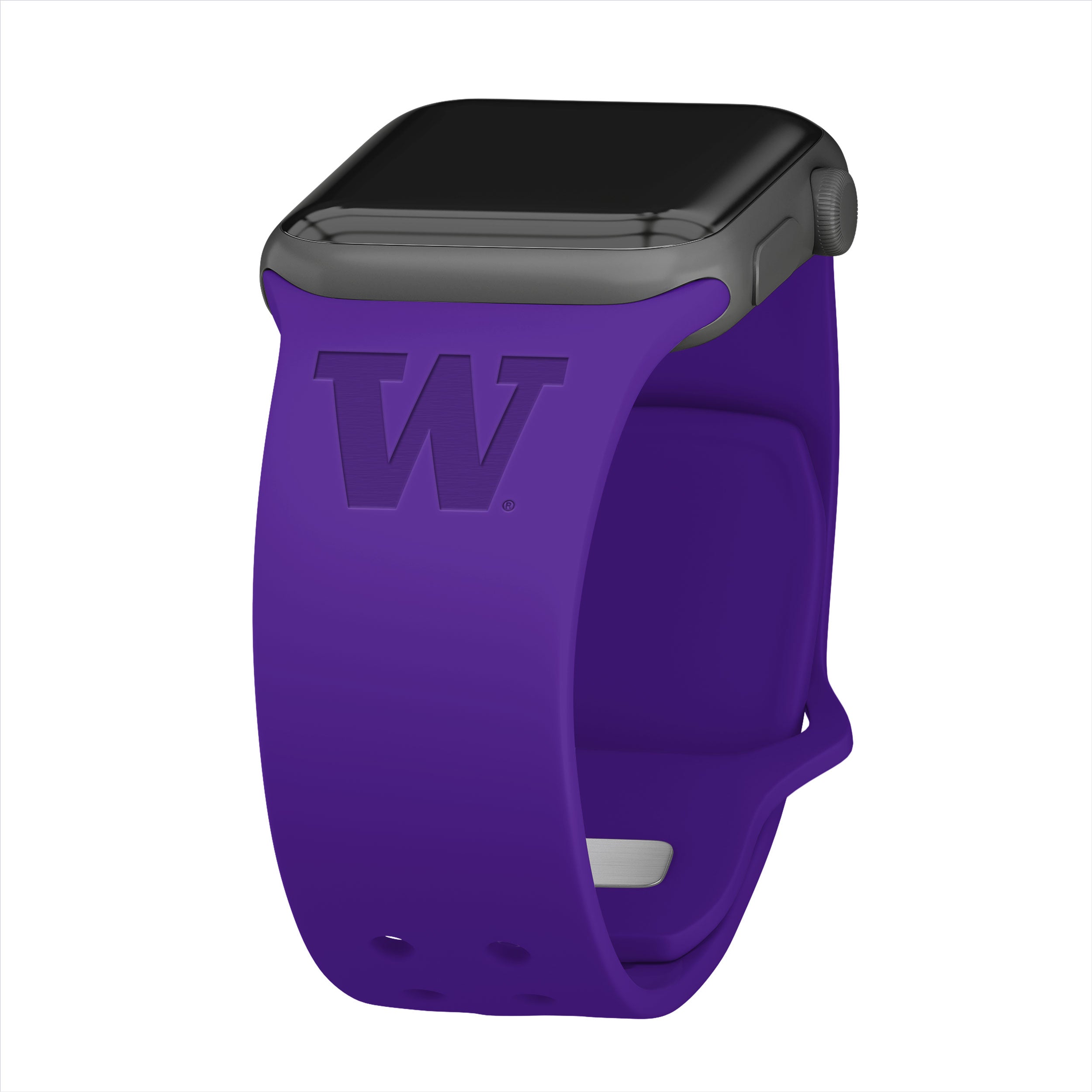 Washington Huskies Engraved Apple Watch Band 1