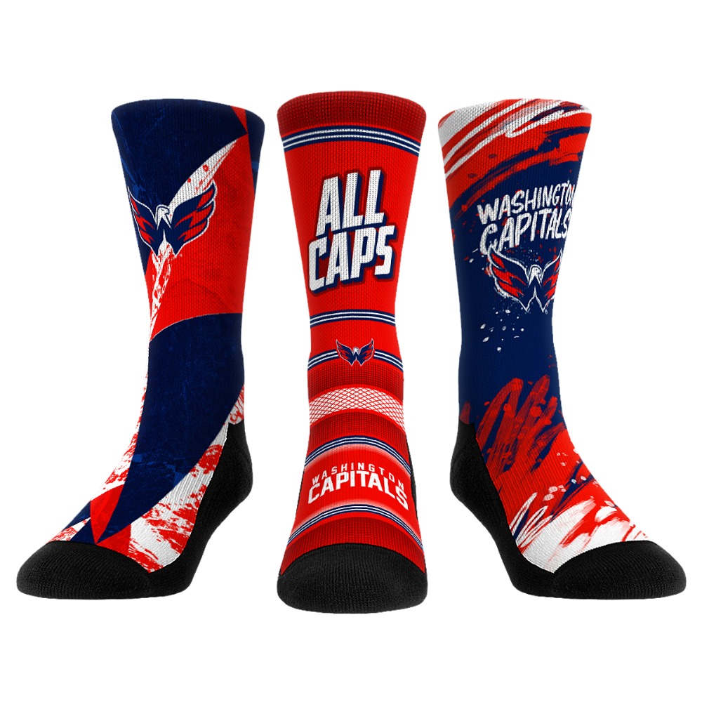 Washington Capitals - Power Play 3-Pack | Rock 'Em Socks