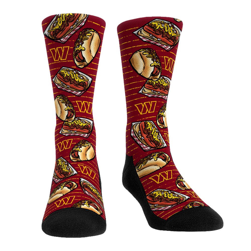 Washington Commanders - Half Smoke | Rock 'Em Socks 1