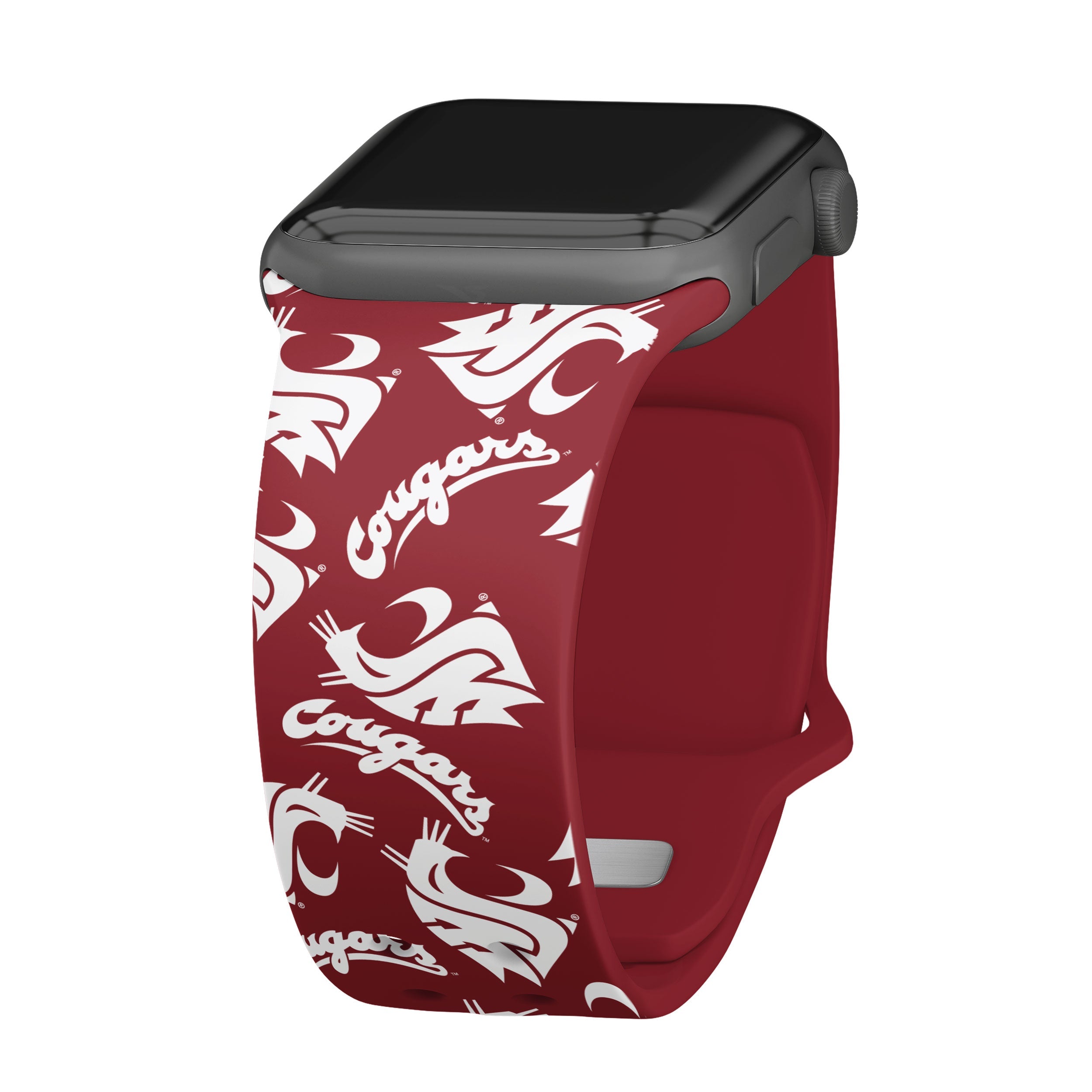Washington State Cougars HD Apple Watch Band 9