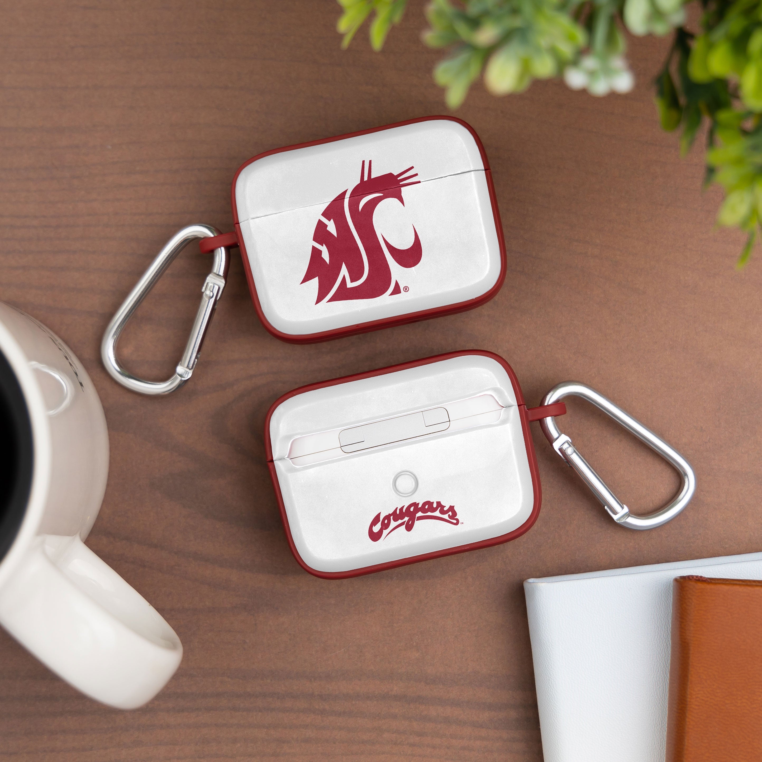Washington State Cougars HDX Apple Airpods Pro 1 & 2 Case Cover 7