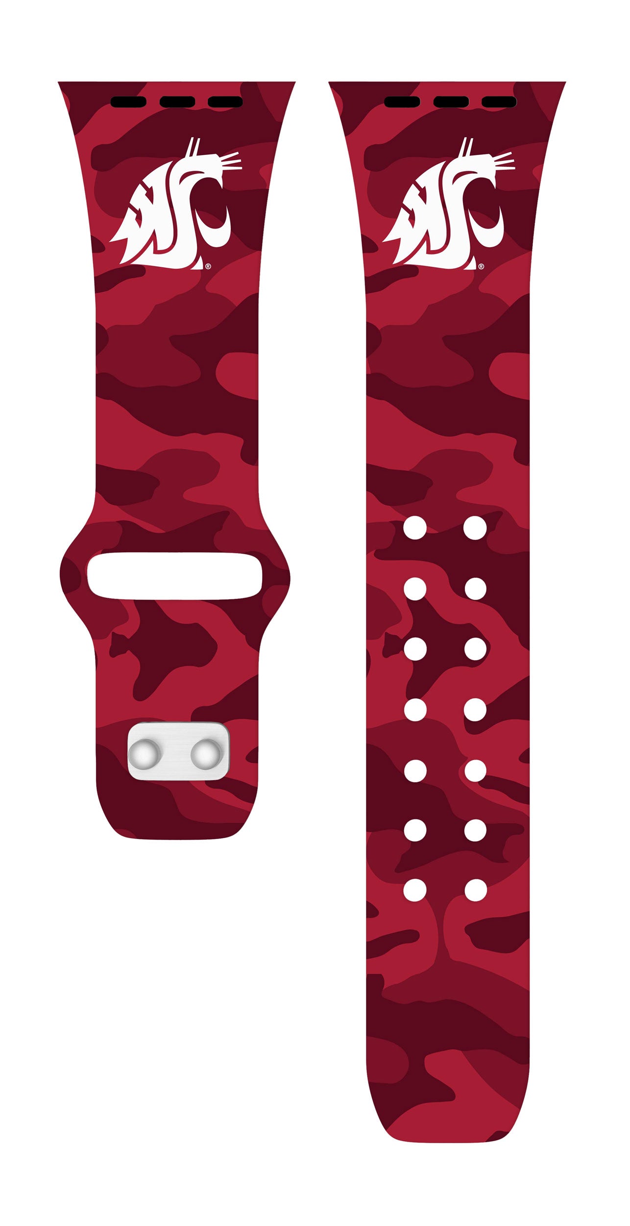 Washington State Cougars HD Apple Watch Band 24