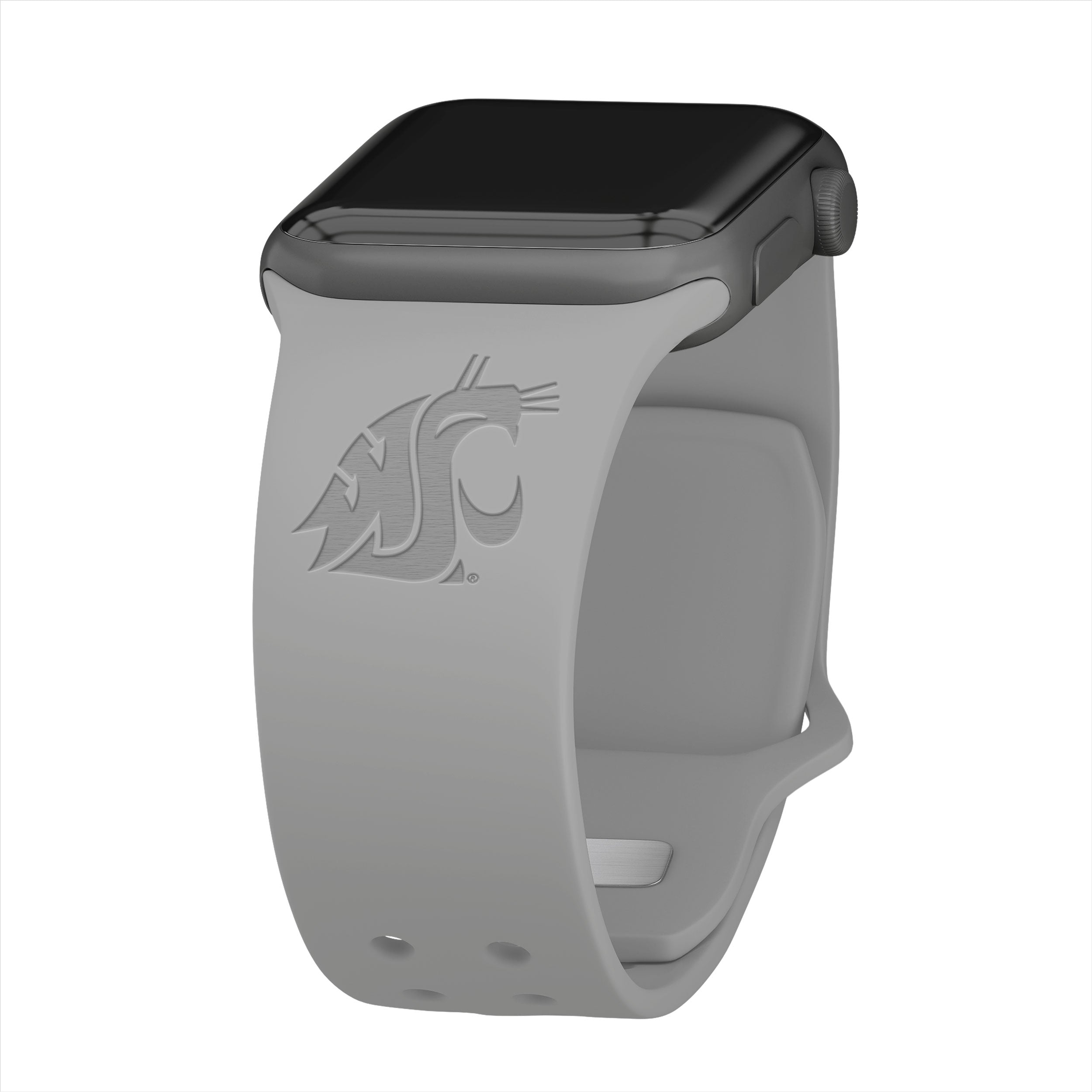 Washington State Cougars Engraved Apple Watch Band 17
