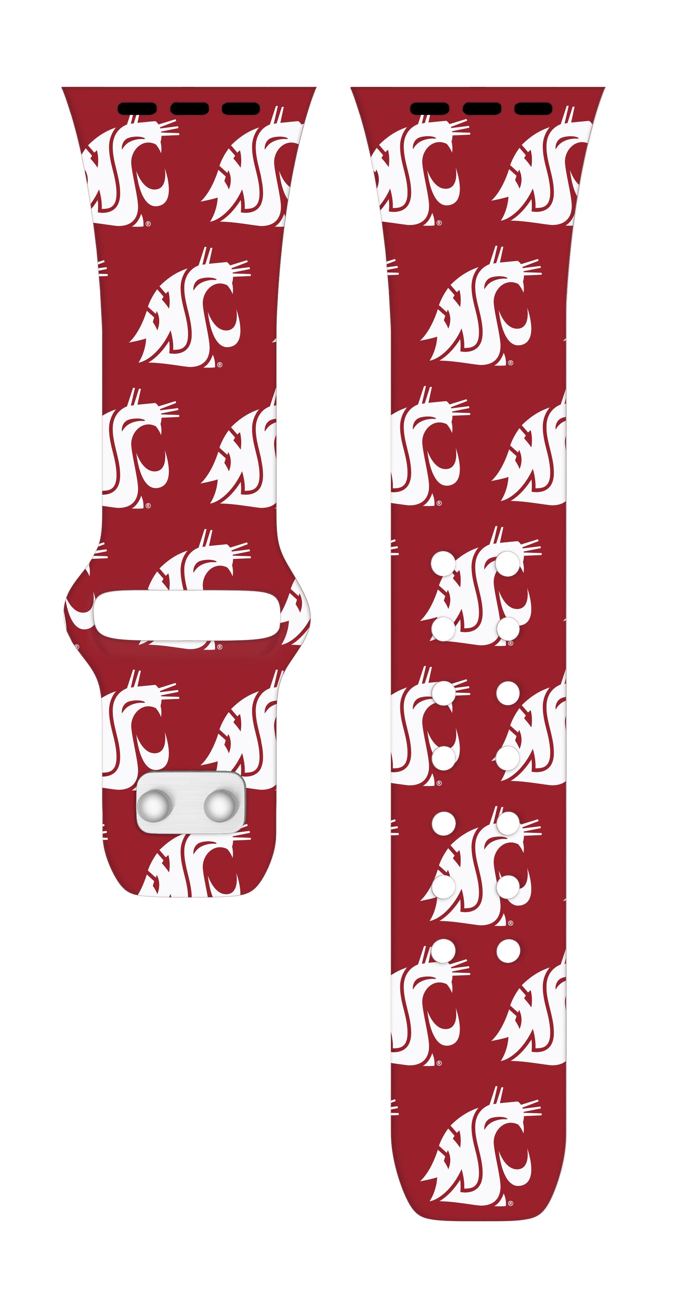 Washington State Cougars HD Apple Watch Band 8