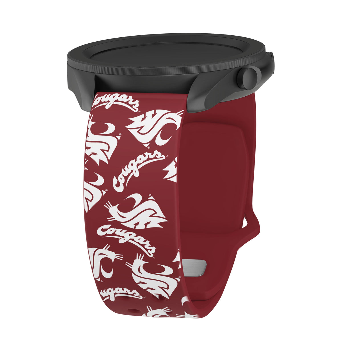 Washington State Cougars HD Watchband for Samsung, Garmin, Fossil, and More for Samsung, Garmin, Fossil, and More | Affinity Bands 10