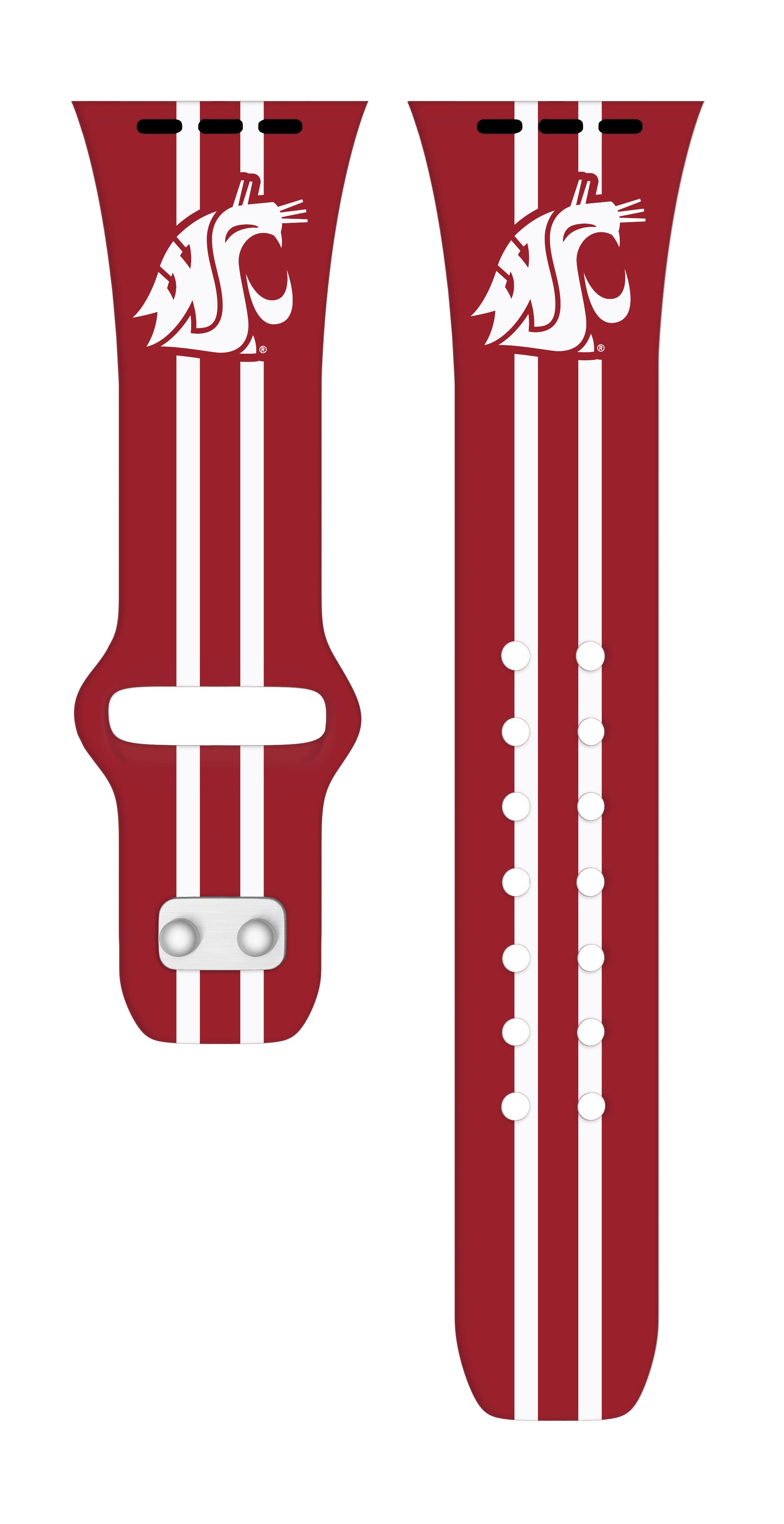 Washington State Cougars HD Apple Watch Band 4