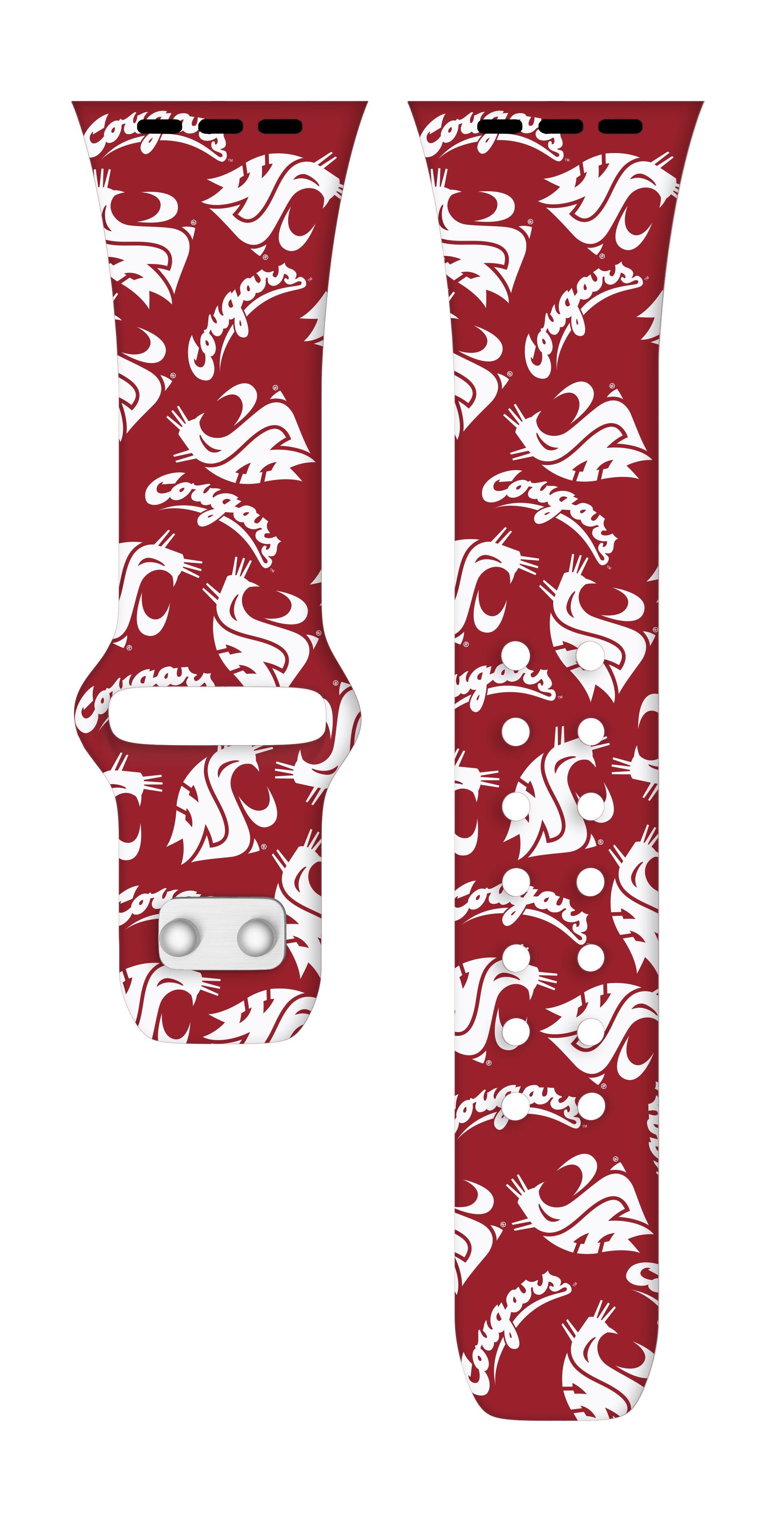 Washington State Cougars HD Apple Watch Band 12