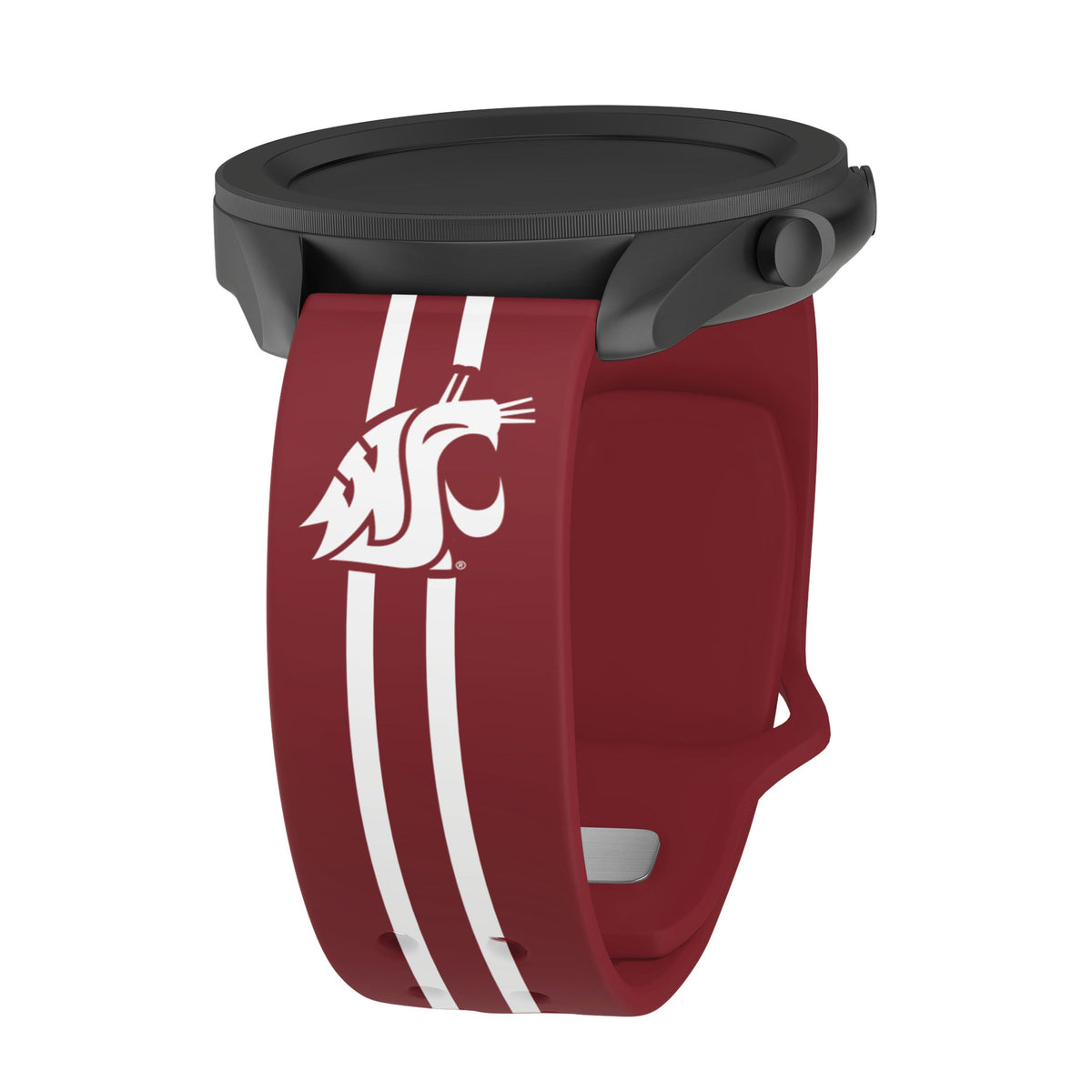 Washington State Cougars HD Watchband for Samsung, Garmin, Fossil, and More for Samsung, Garmin, Fossil, and More | Affinity Bands 1