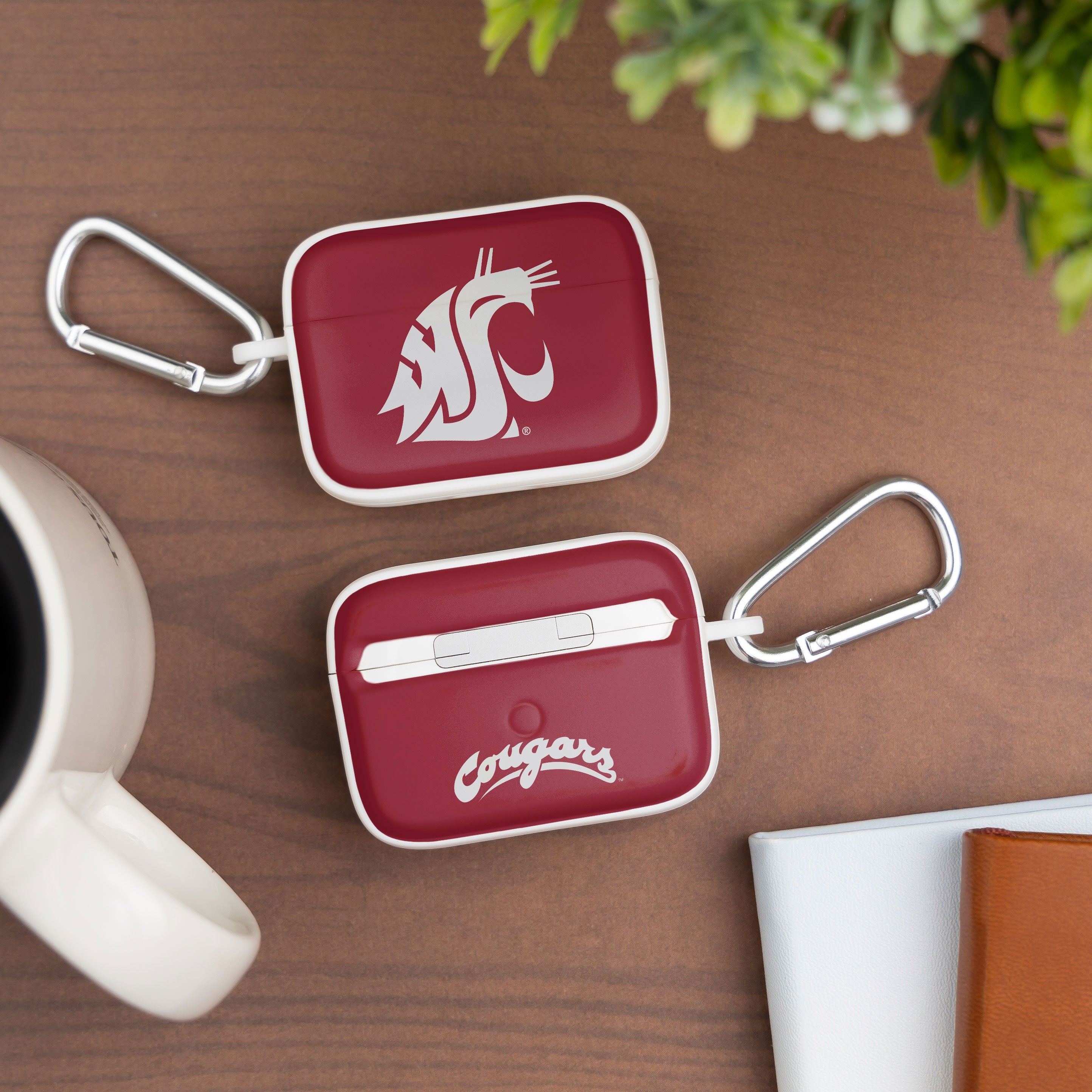 Washington State Cougars HDX Apple Airpods Pro 1 & 2 Case Cover 4