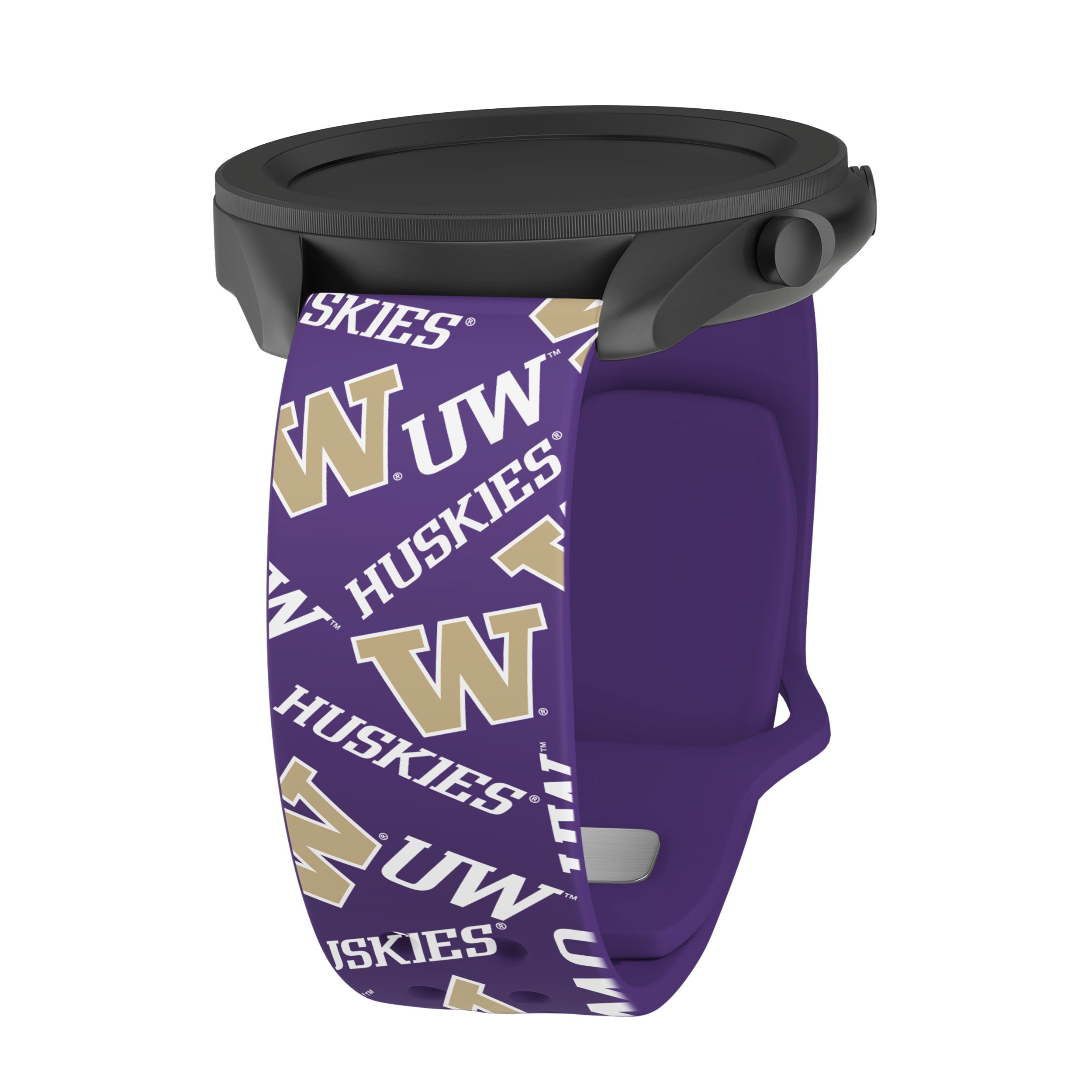 Washington Huskies HD Watchband for Samsung, Garmin, Fossil, and More for Samsung, Garmin, Fossil, and More 10