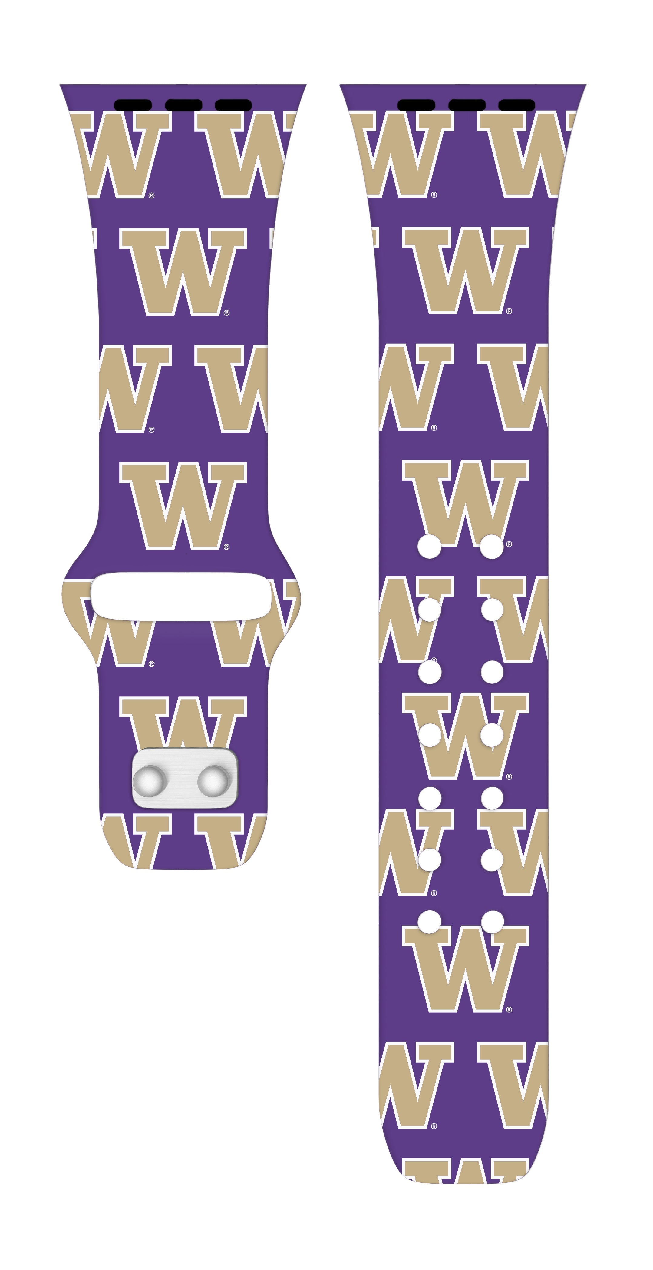 Washington Huskies HD Apple Watch Band 8
