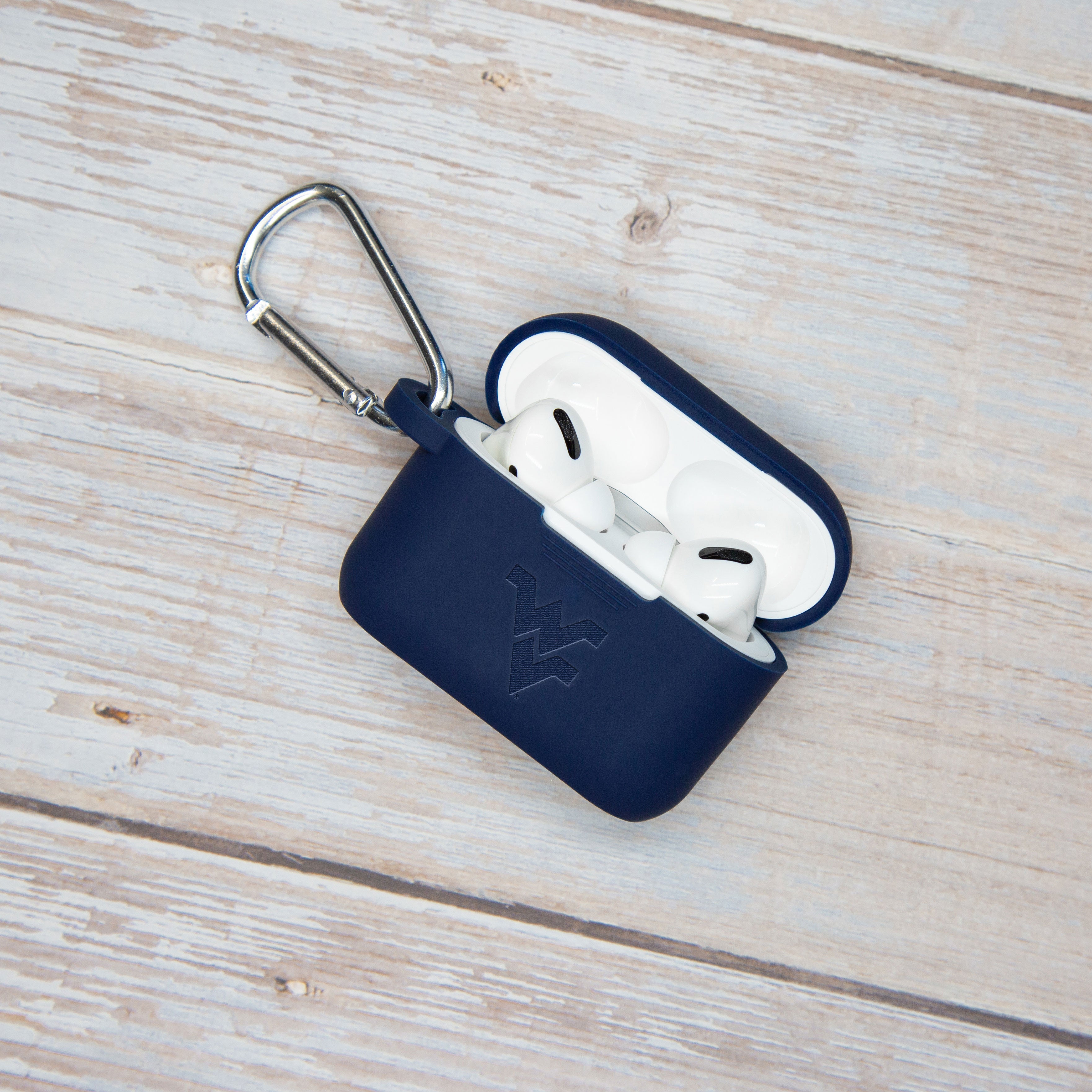 West Virginia Mountaineers Engraved AirPods Pro 1 & 2 Case Cover | Affinity Bands