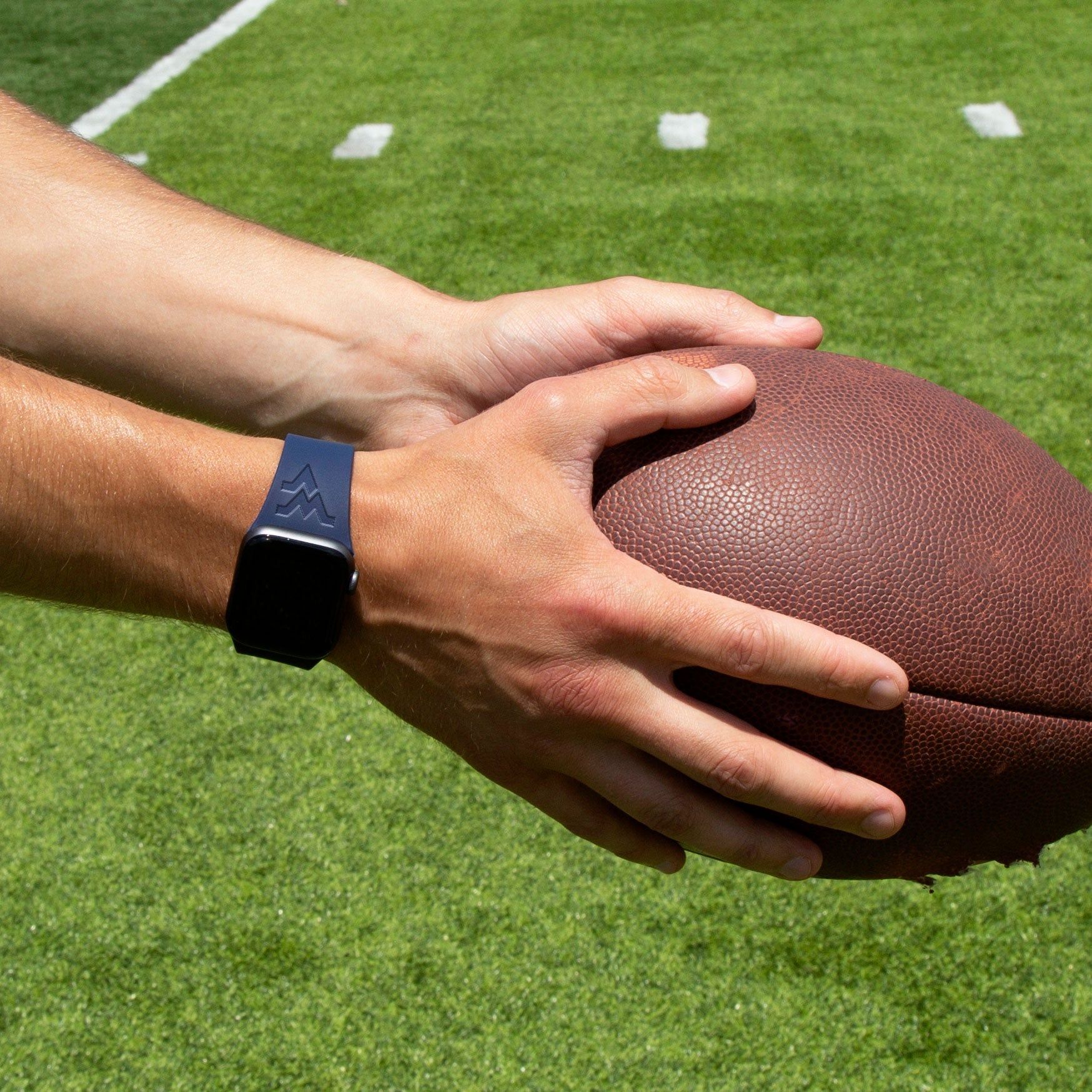 West Virginia Mountaineers Engraved Apple Watch Band 4