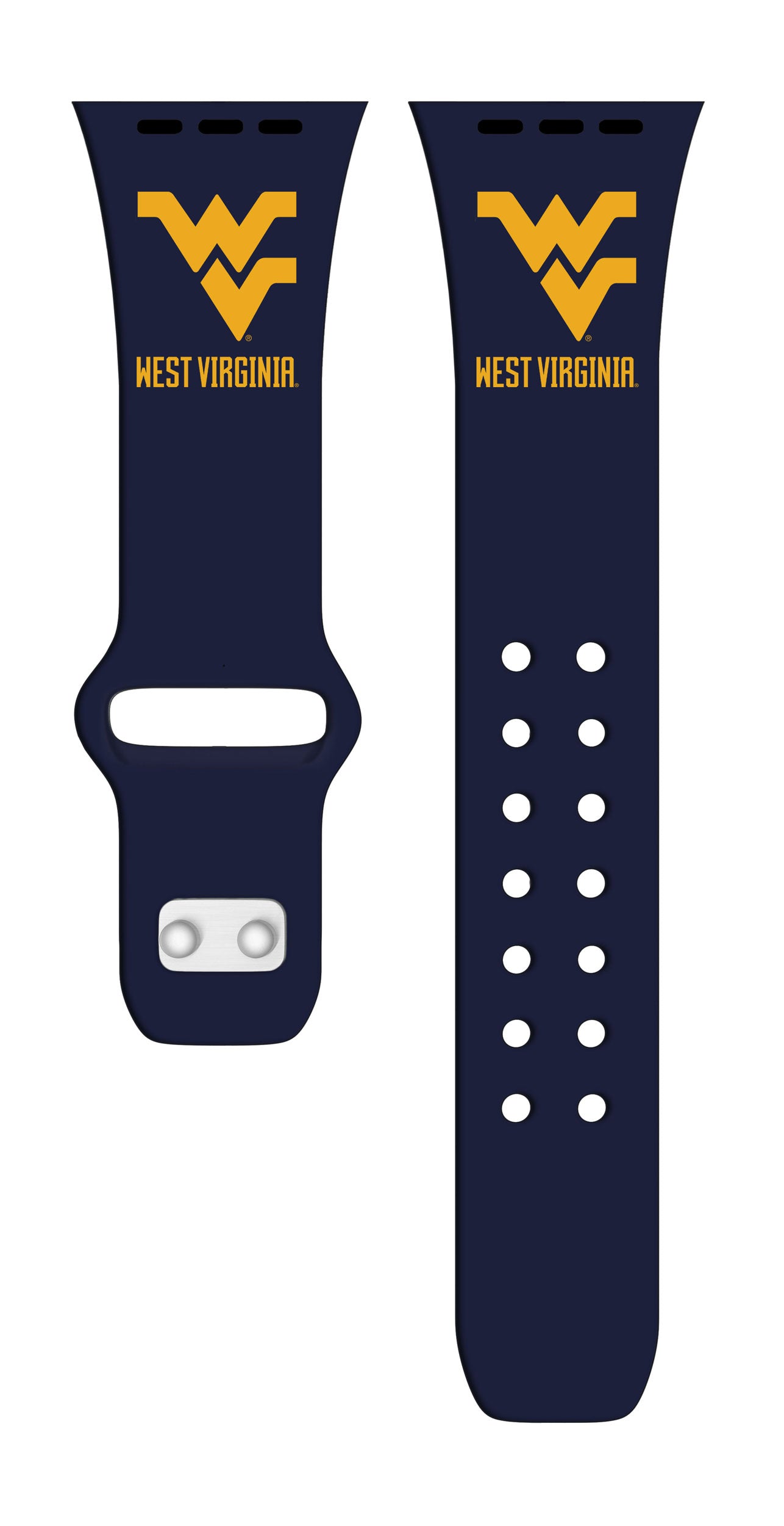 West Virginia Mountaineers HD Apple Watch Band 12