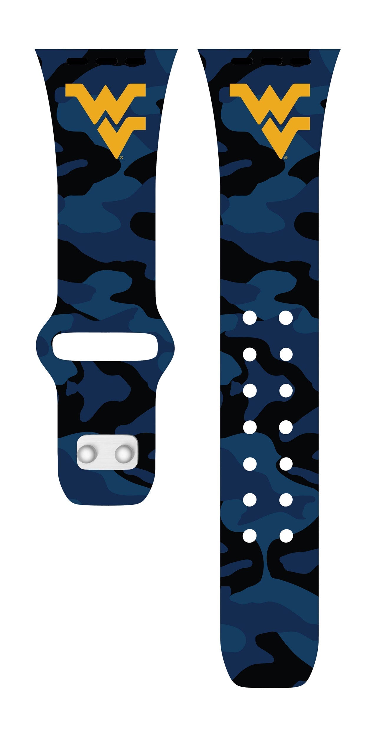 West Virginia Mountaineers HD Apple Watch Band 20