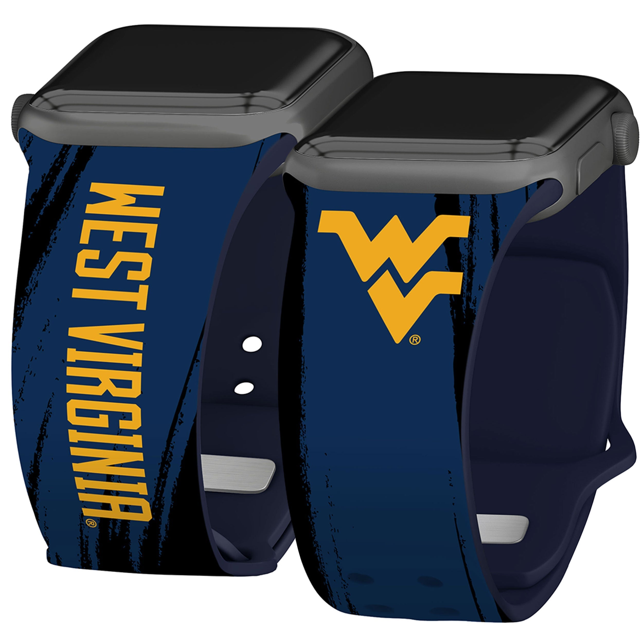 West Virginia Mountaineers HD Apple Watch Band 22
