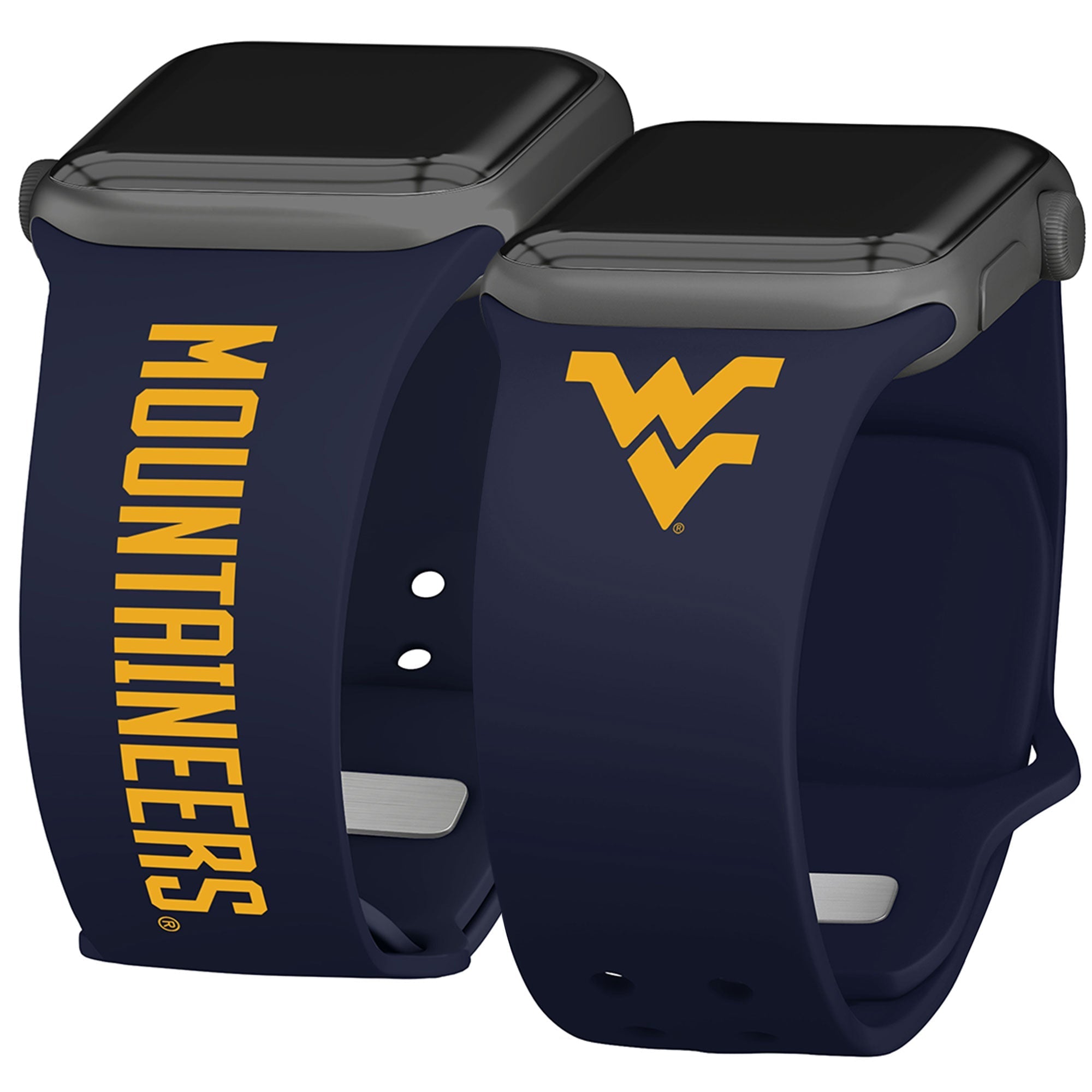 West Virginia Mountaineers HD Apple Watch Band 21