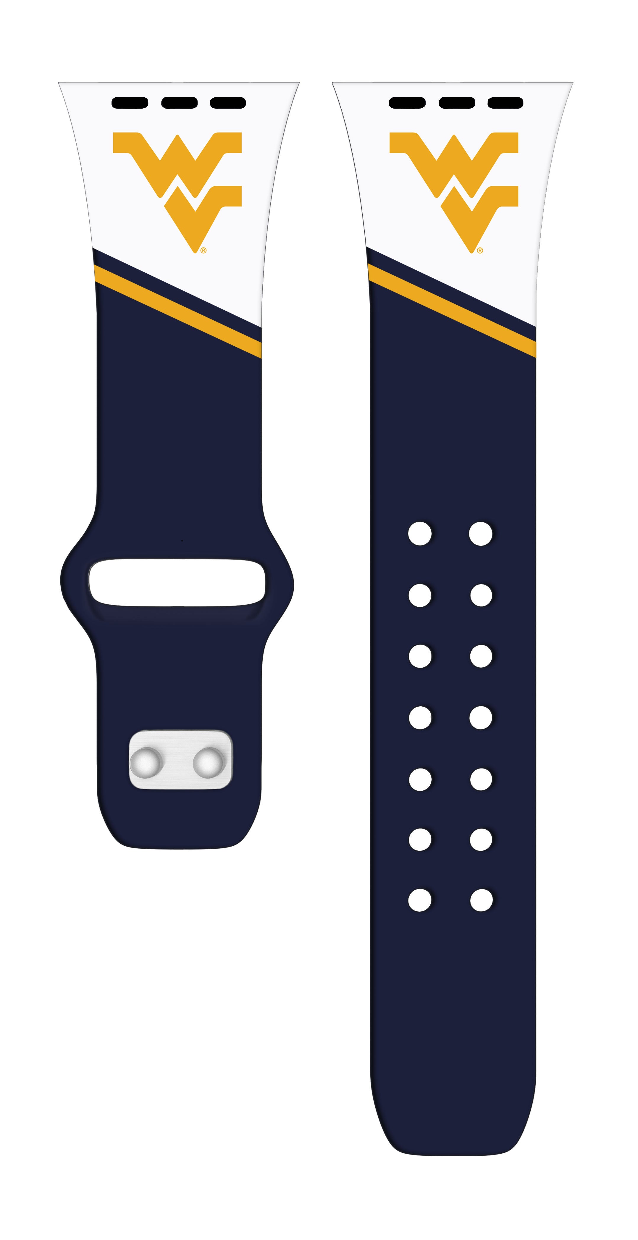 West Virginia Mountaineers HD Apple Watch Band 16