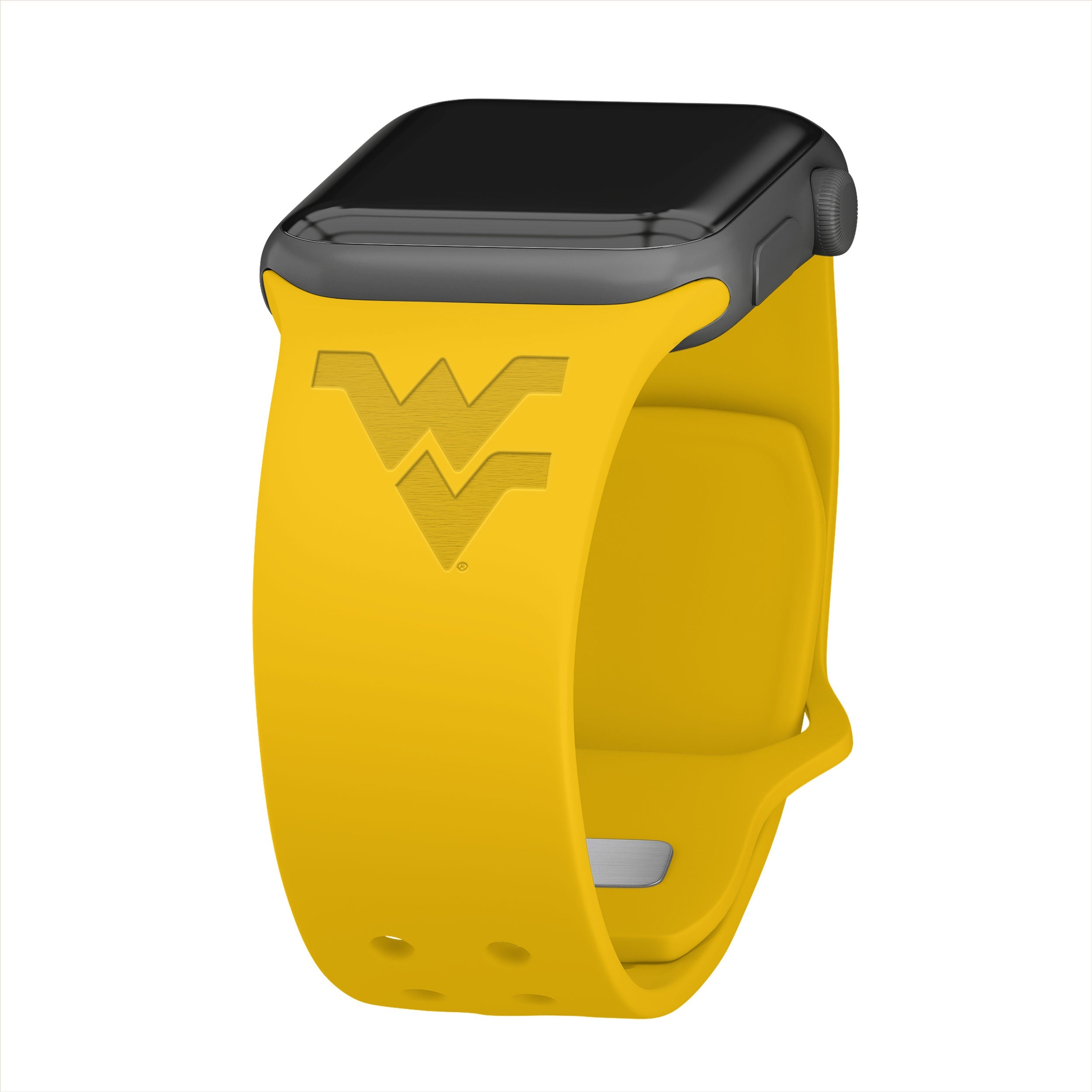 West Virginia Mountaineers Engraved Apple Watch Band 5
