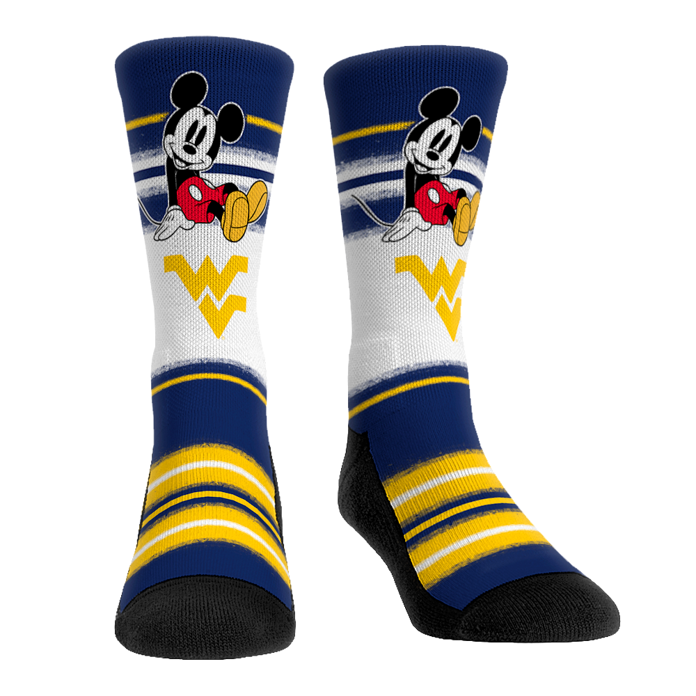 West Virginia Mountaineers - Disney  - Sit Stripe | Rock 'Em Socks 1