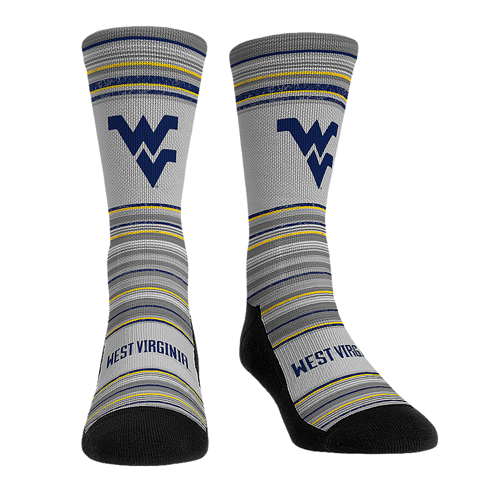 West Virginia Mountaineers - Heather Classics | Rock 'Em Socks