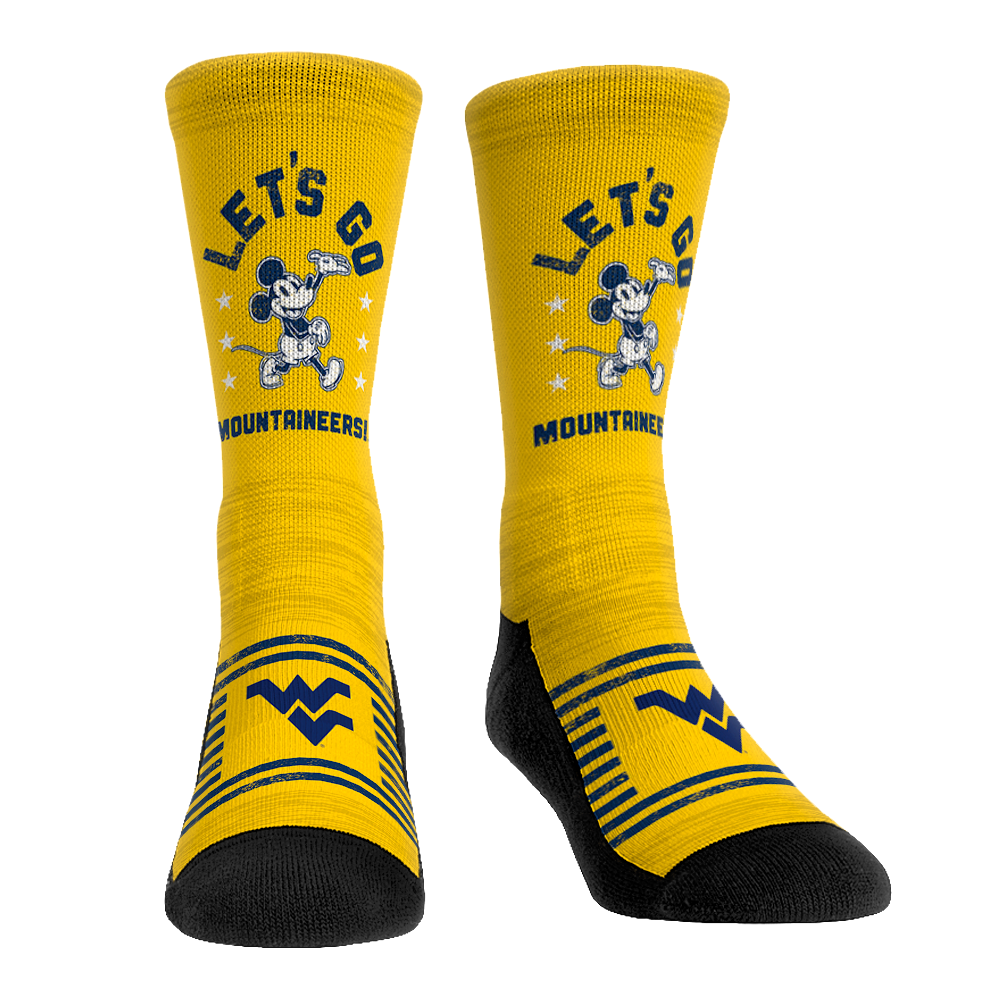 West Virginia Mountaineers - Disney  - Let's Go! | Rock 'Em Socks