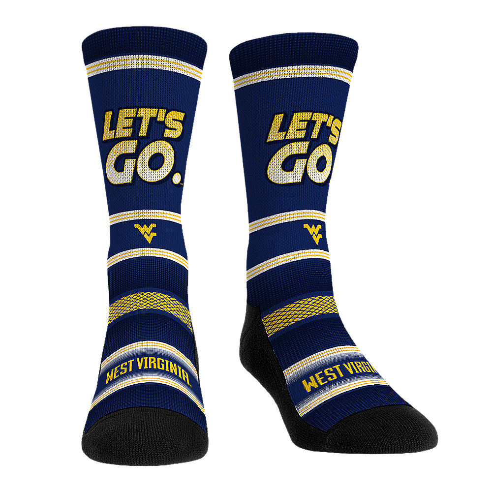 West Virginia Mountaineers - Let's Go | Rock 'Em Socks