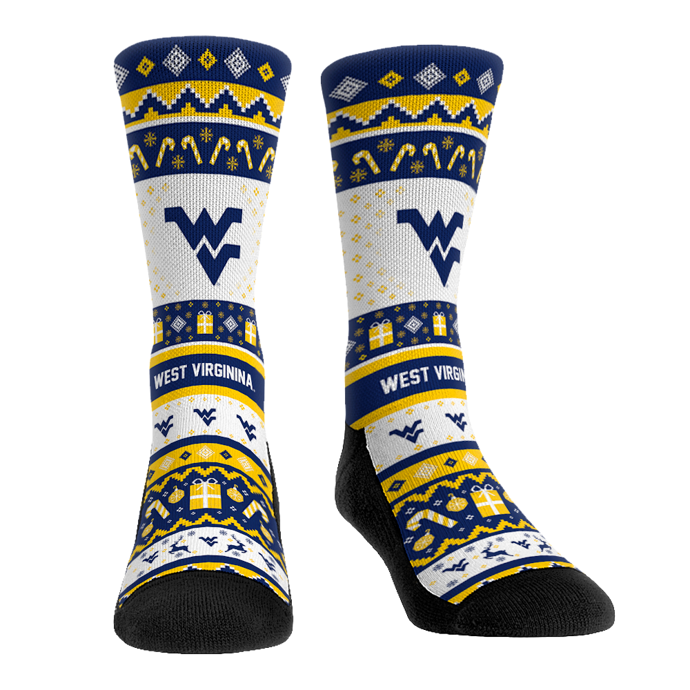 West Virginia Mountaineers - Tacky Sweater | Rock 'Em Socks