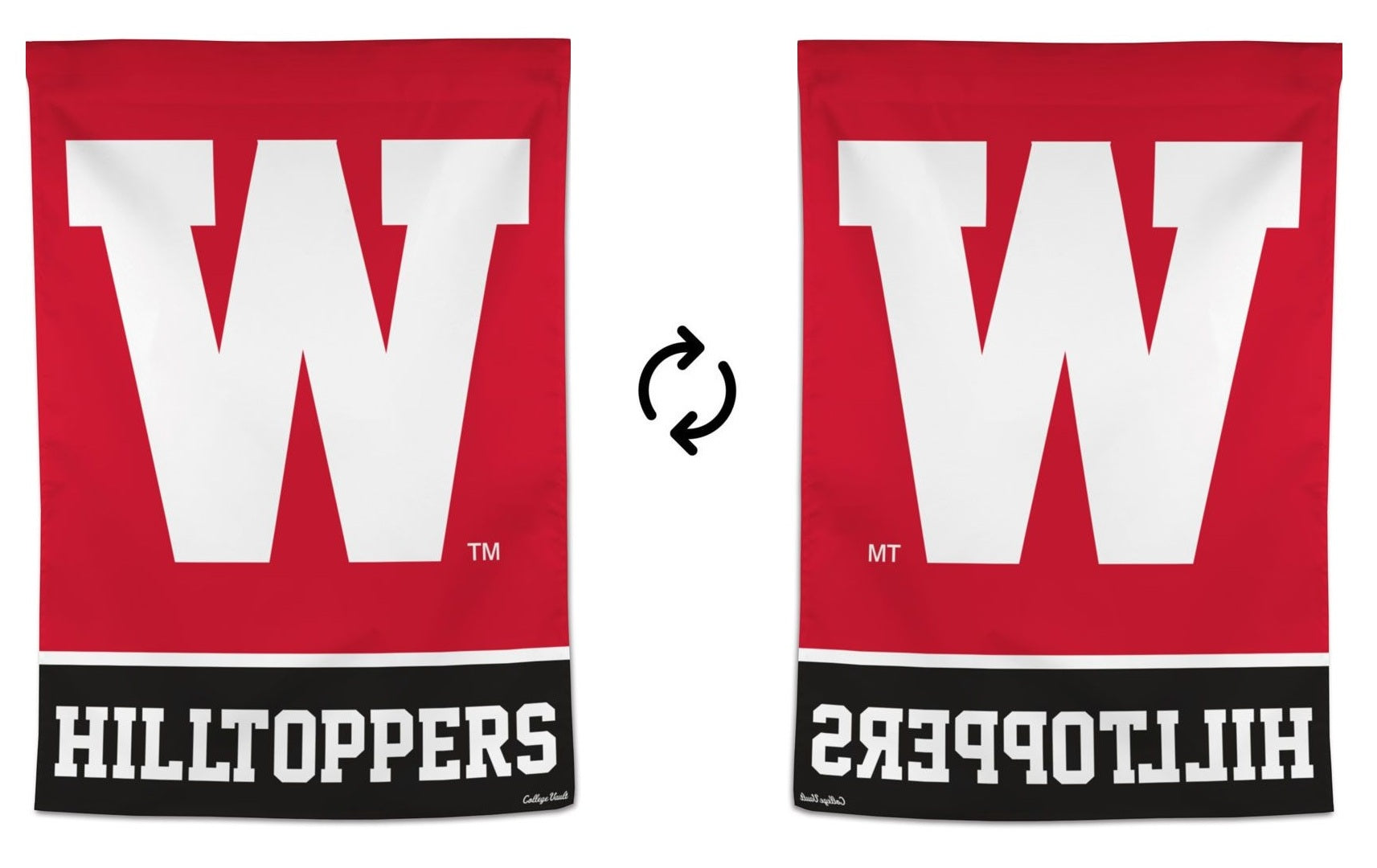 Western Kentucky Hilltoppers Banner Throwback House Flag