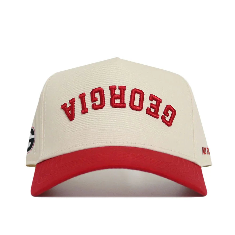 No Rivals Georgia Bulldogs - Natural Upside Down Georgia Hat 1
