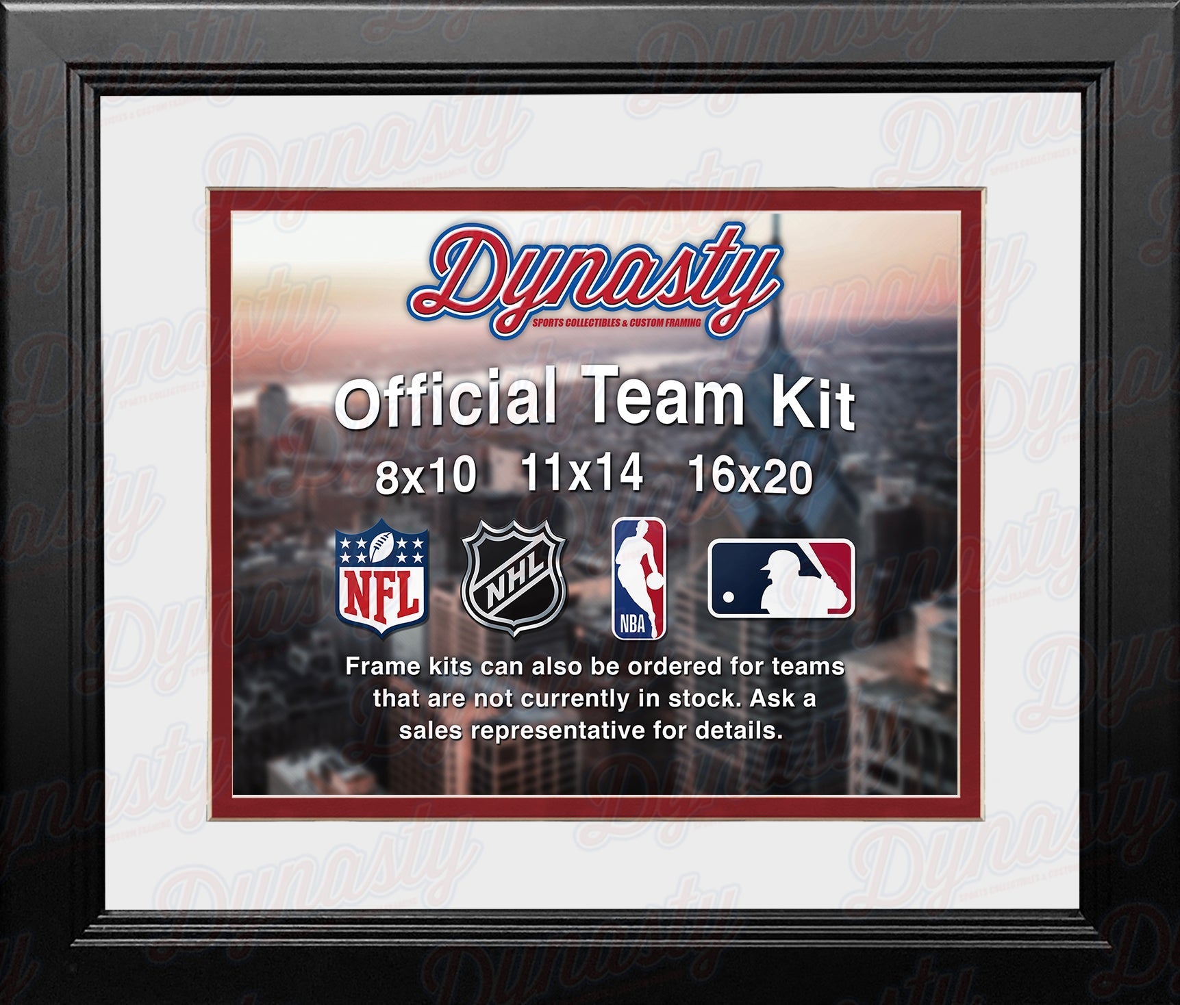 Ohio State Buckeyes Custom NCAA College 16x20 Picture Frame Kit (Multiple Colors)