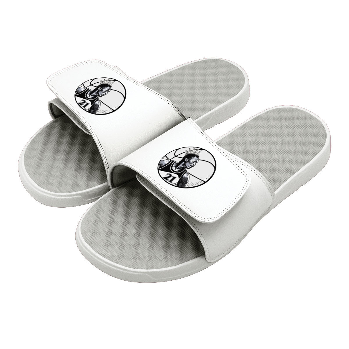 Dominique Wilkins - Legend Icon Black/White Slides 3