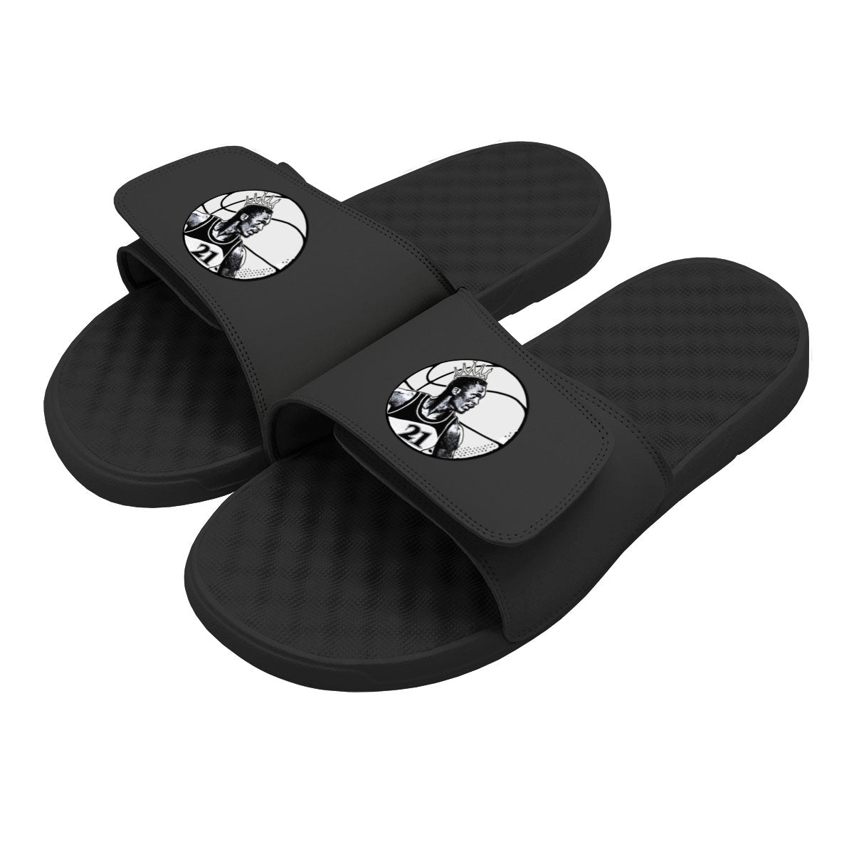 Dominique Wilkins - Legend Icon Black/White Slides 4