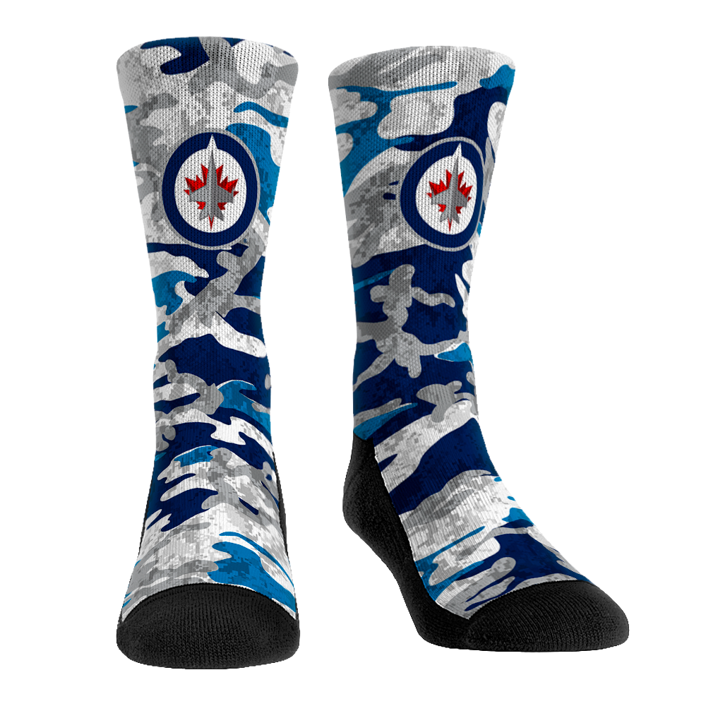 Winnipeg Jets - What The Camo | Rock 'Em Socks