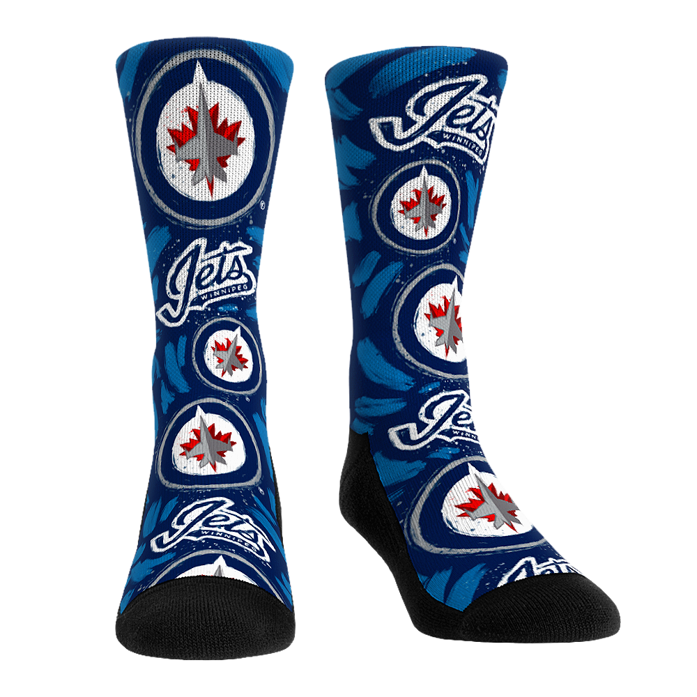 Winnipeg Jets - Logo Paint | Rock 'Em Socks