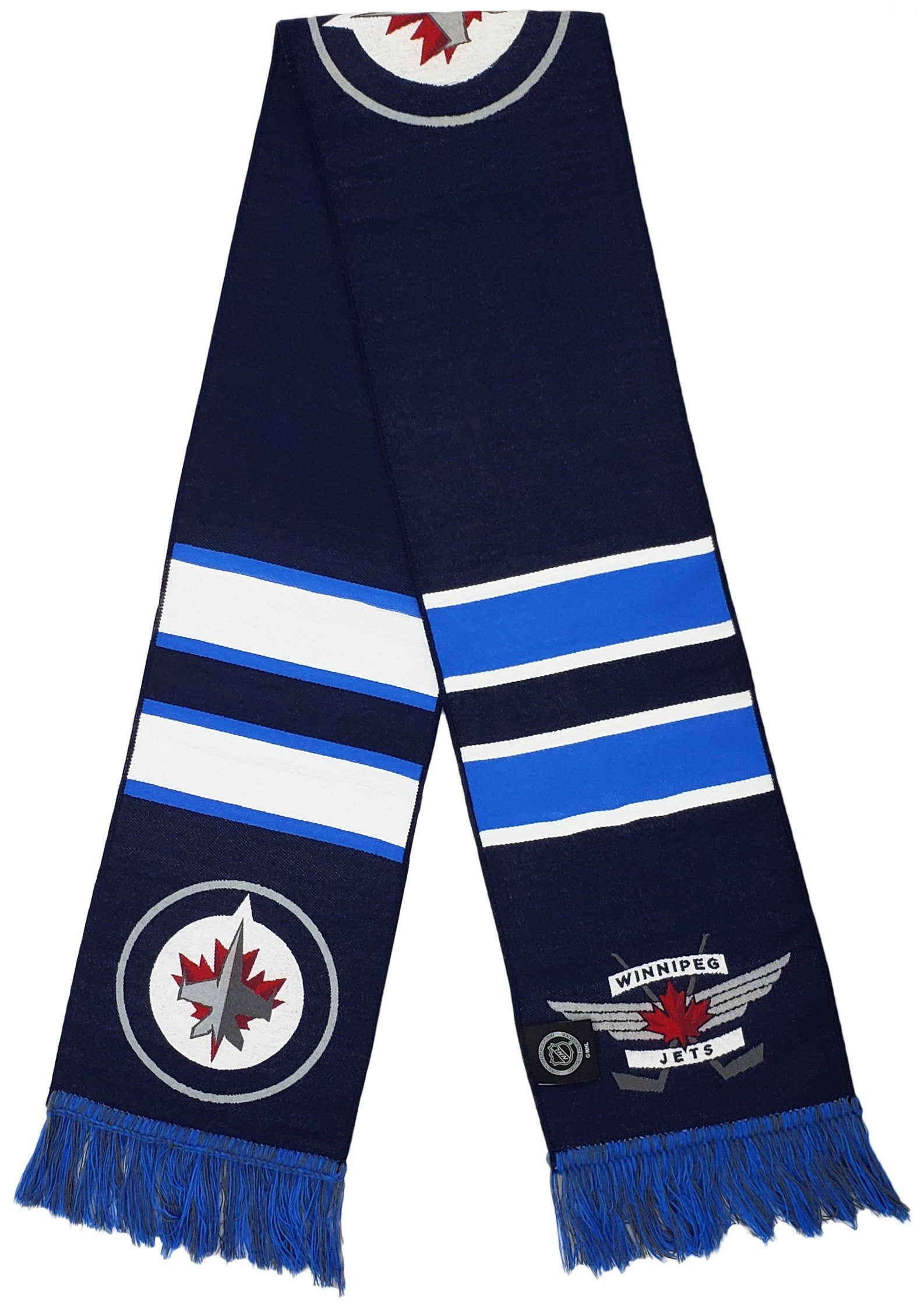 WINNIPEG JETS SCARF - Home Jersey (HD Woven) 3