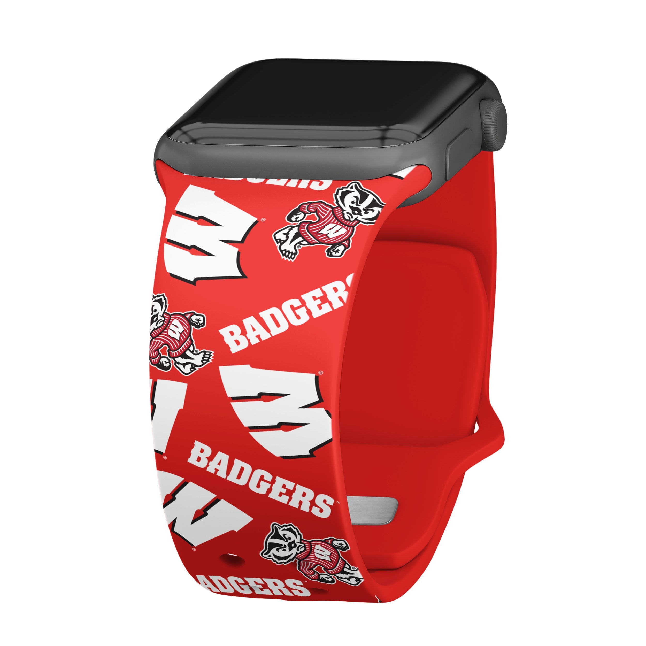 Wisconsin Badgers HD Apple Watch Band 9