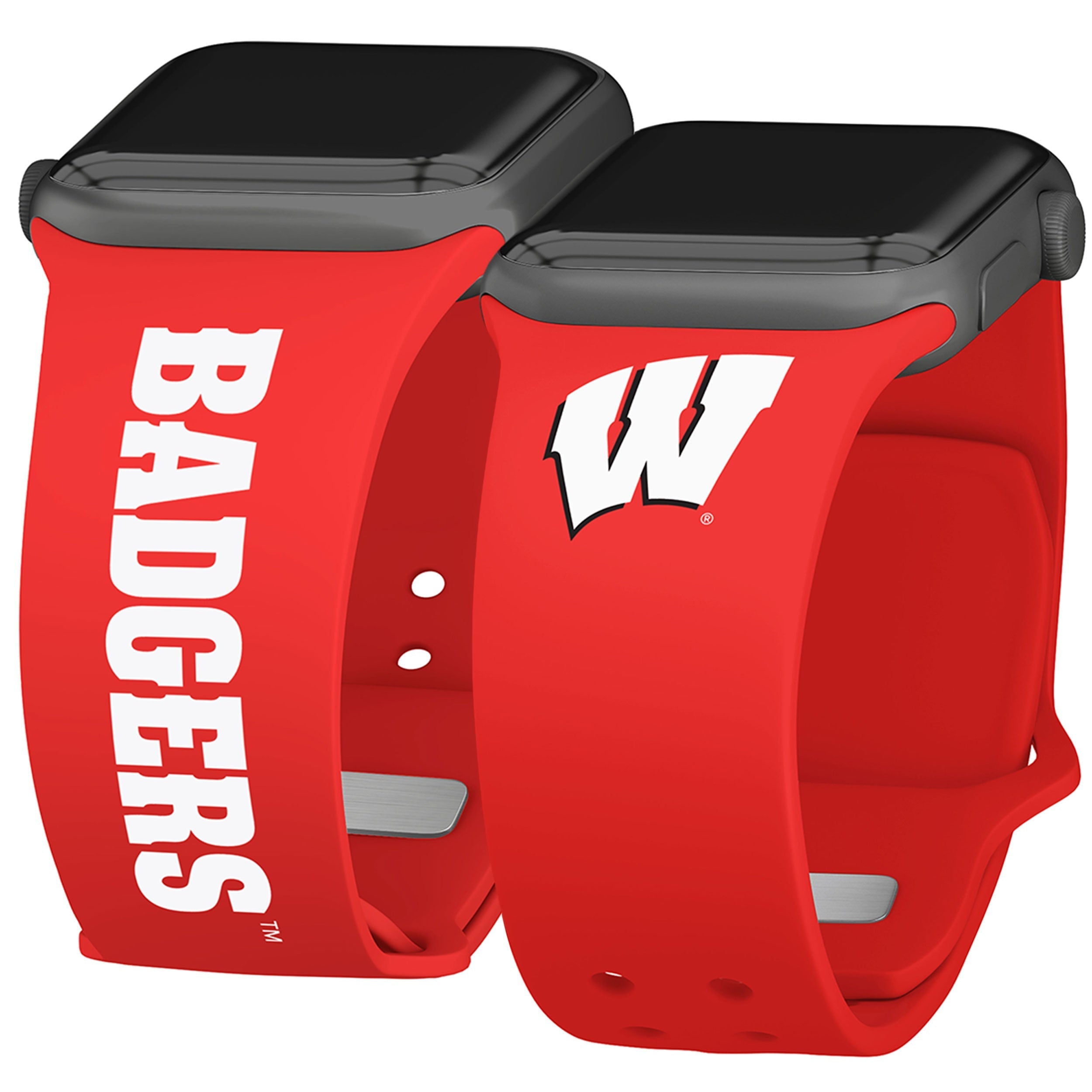 Wisconsin Badgers HD Apple Watch Band 25