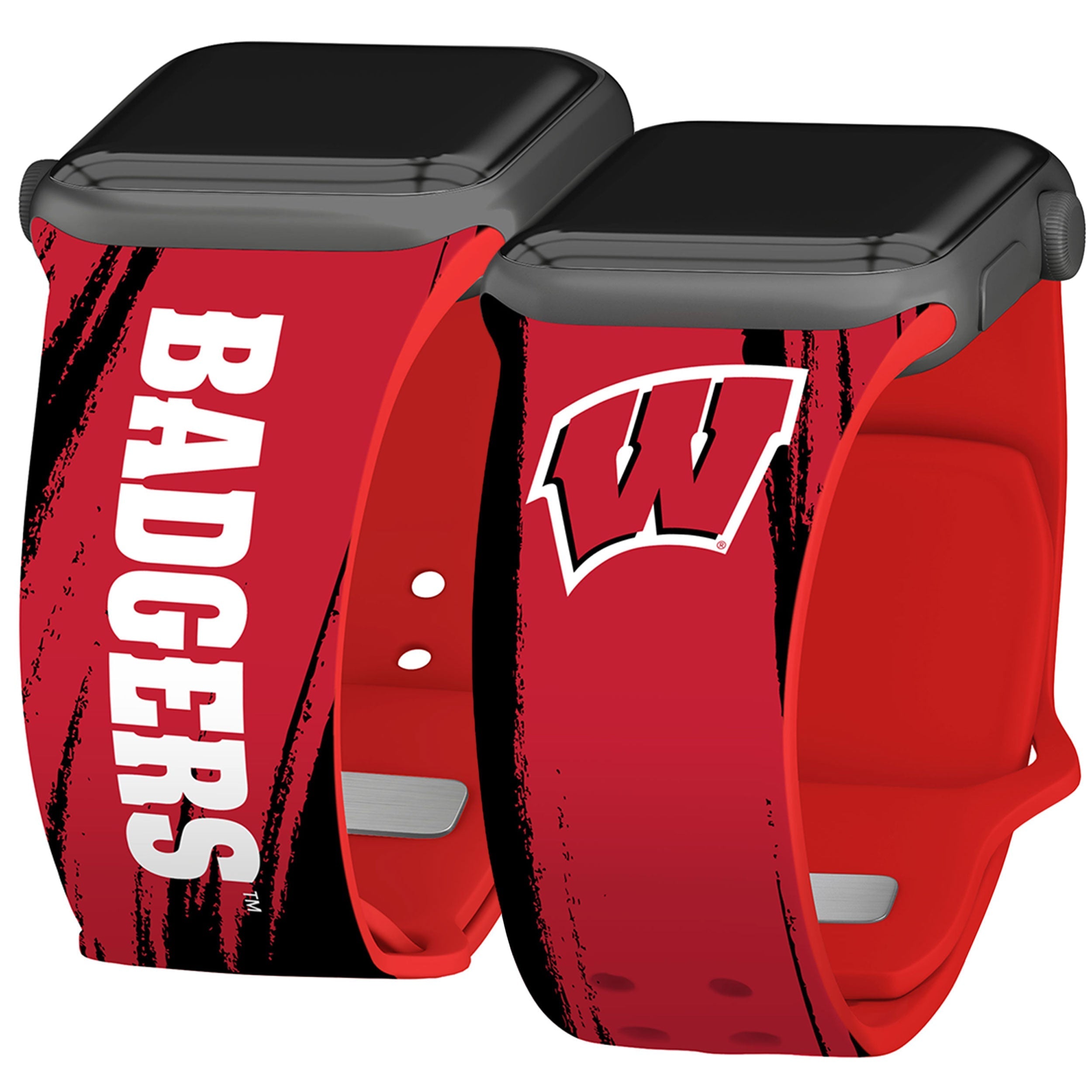 Wisconsin Badgers HD Apple Watch Band 26