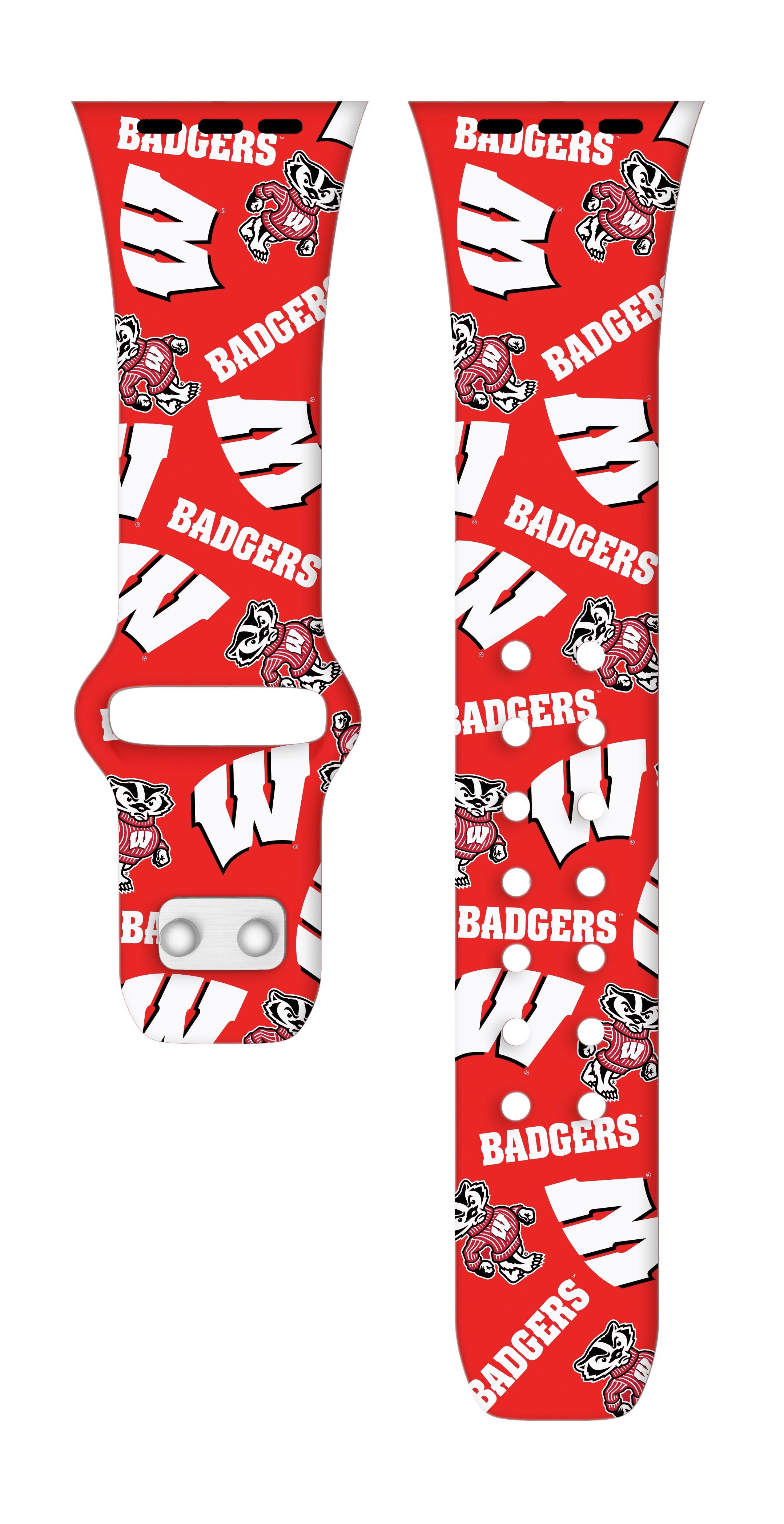 Wisconsin Badgers HD Apple Watch Band 12