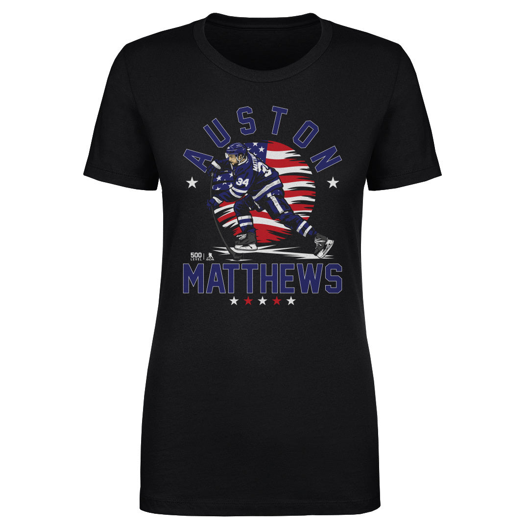 Auston Matthews Toronto USA Flag