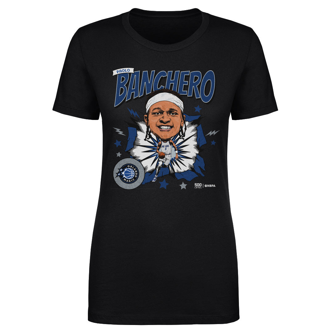 Paolo Banchero Orlando Magic Caricature WHT 1