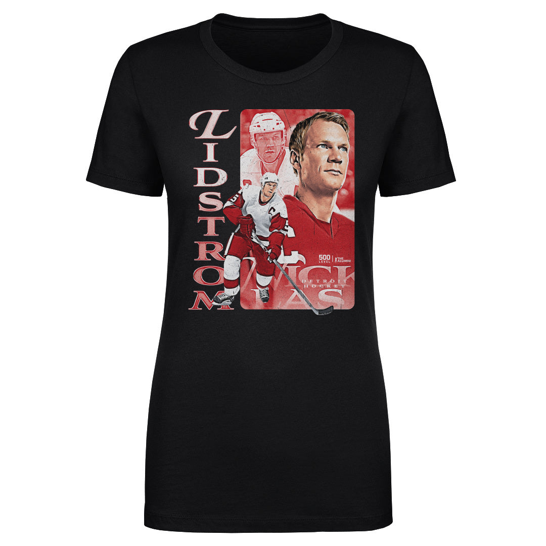 Nicklas Lidstrom Detroit Vintage
