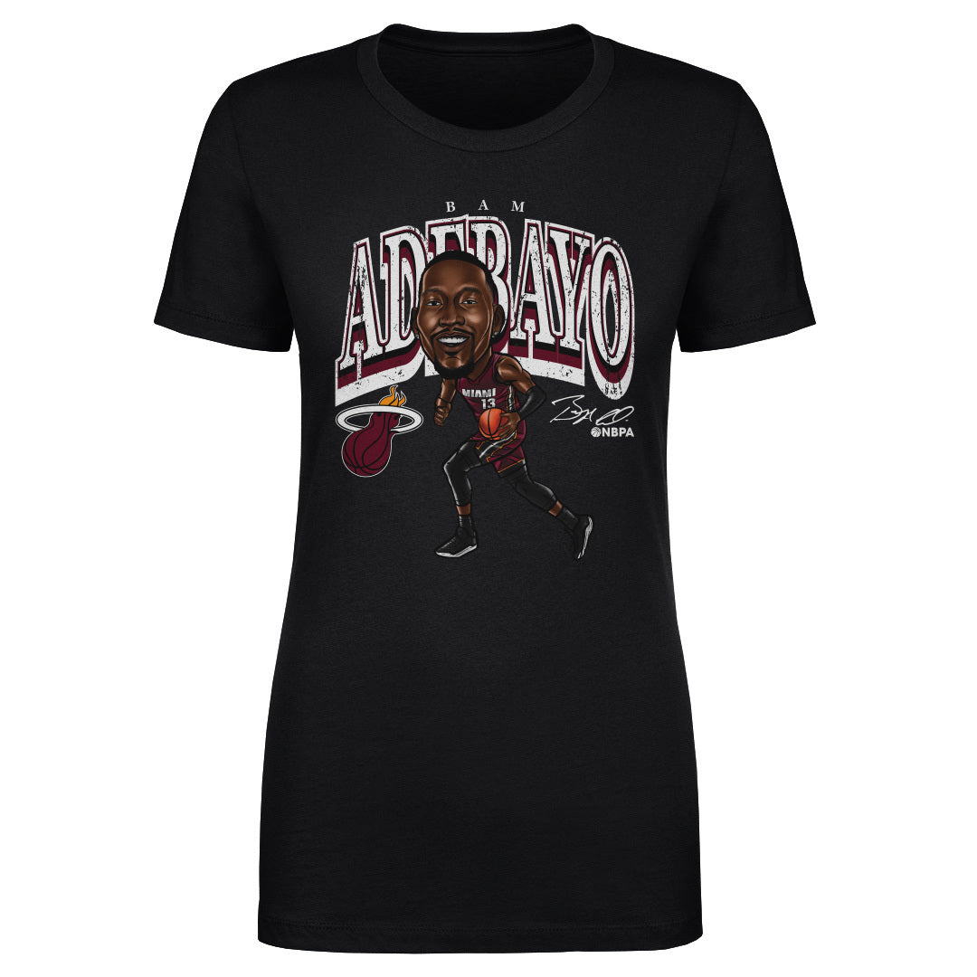 Bam Adebayo Miami Heat Cartoon