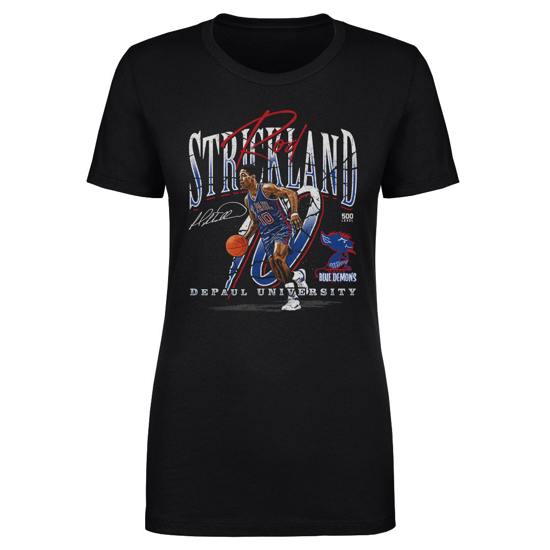 Rod Strickland DePaul Blue Demons Throwback