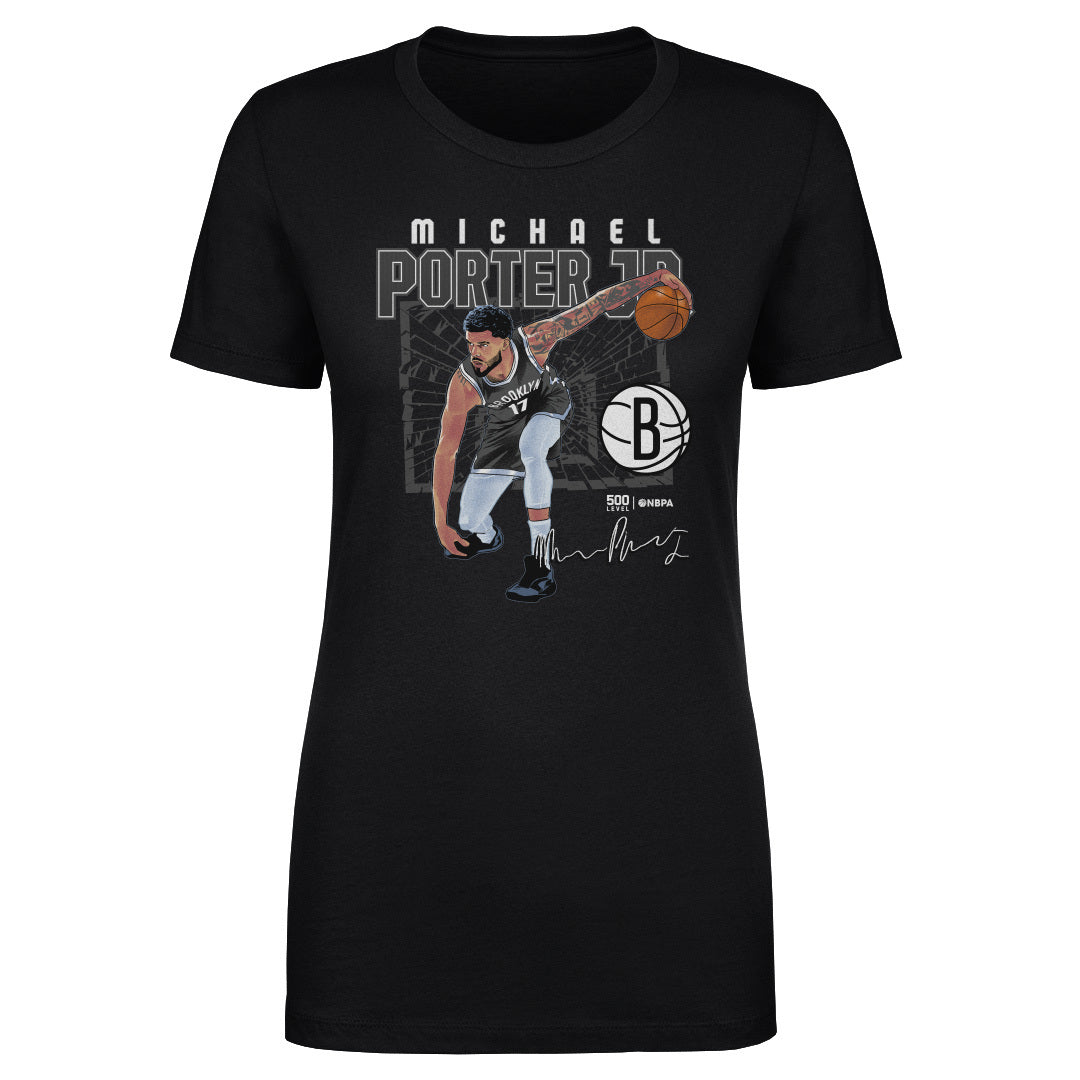 Michael Porter Jr. Brooklyn Nets Shattered