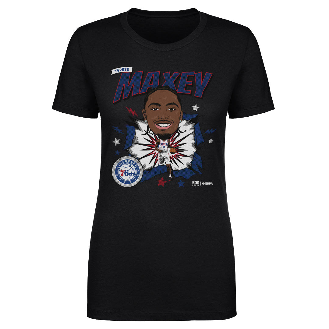 Tyrese Maxey Philadelphia 76ers Caricature