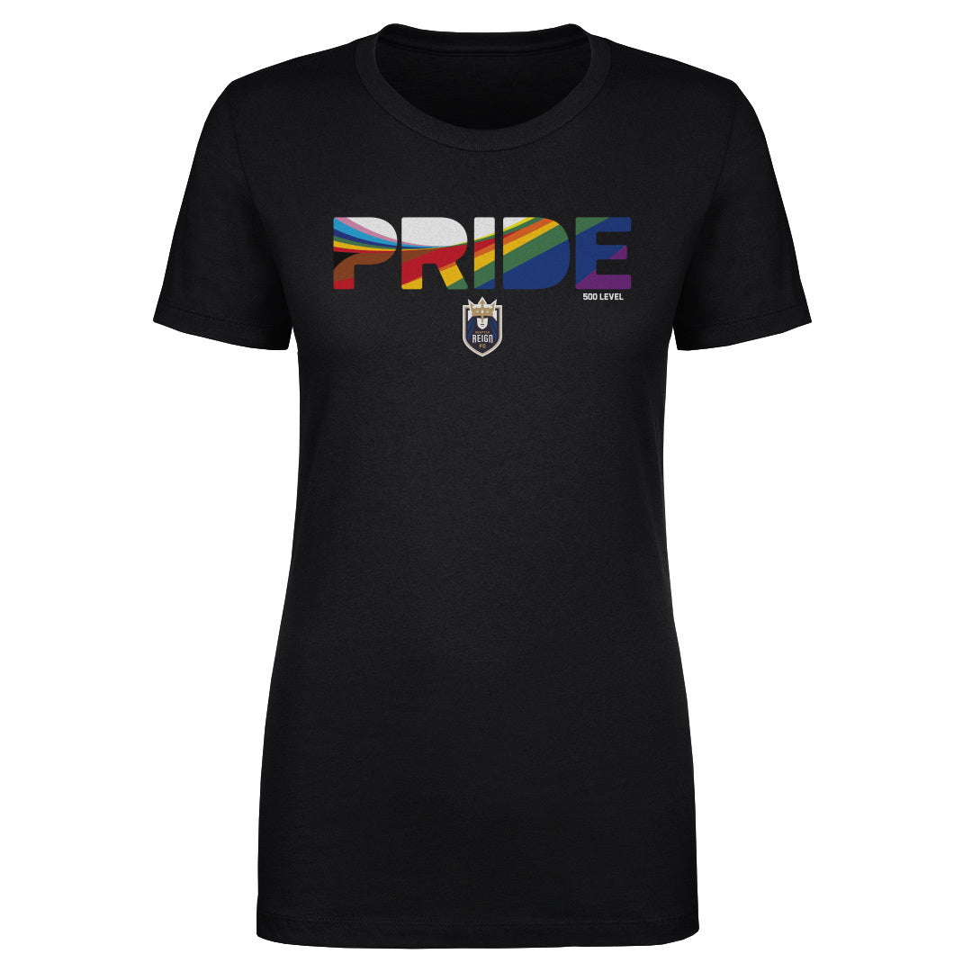 Seattle Reign FC Wave Pride Stripes 2025 WHT