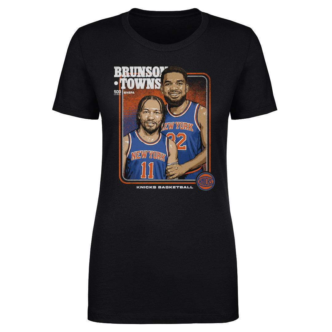 Jalen Brunson & Karl-Anthony Towns New York Knicks Step Brothers