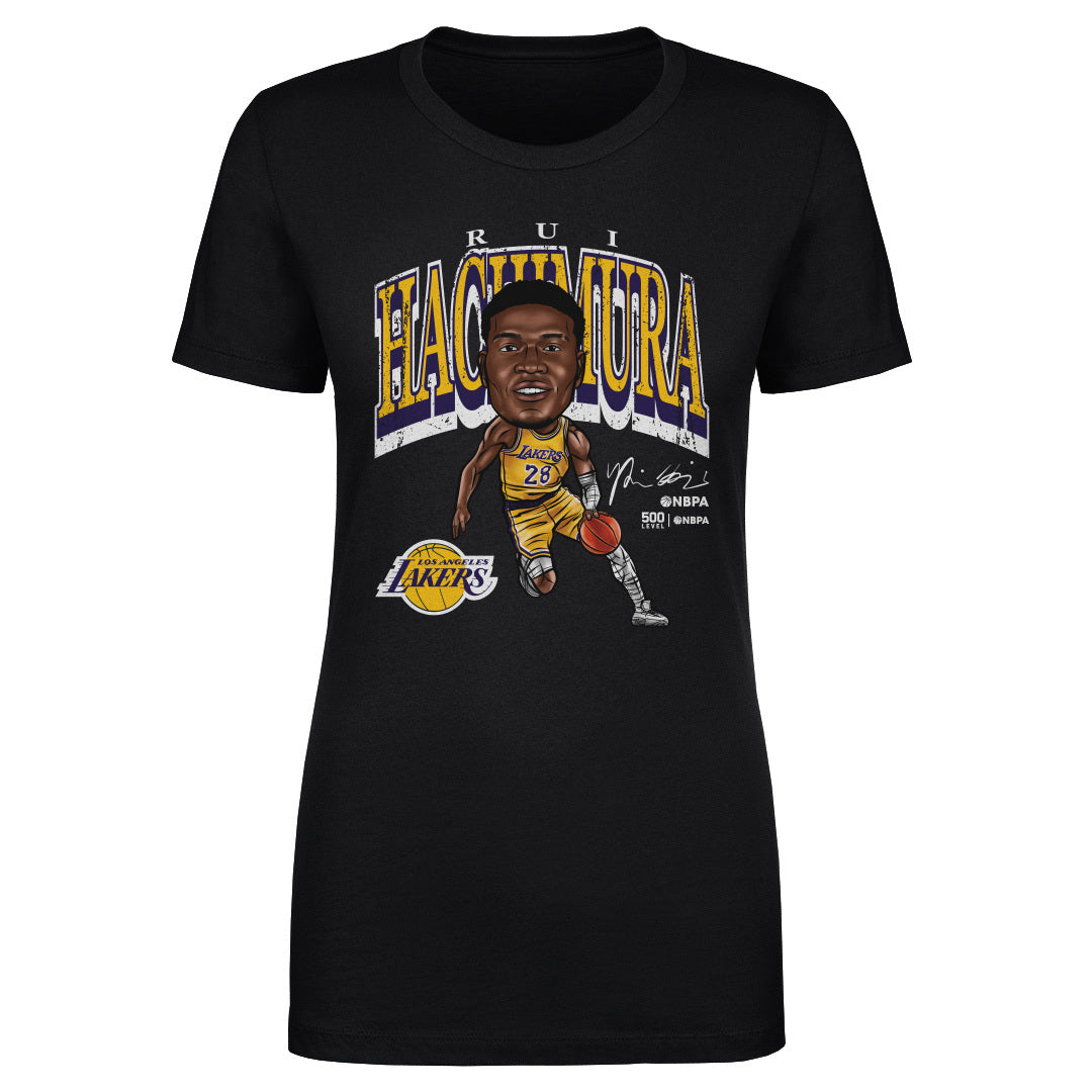 Rui Hachimura Los Angeles Lakers Cartoon